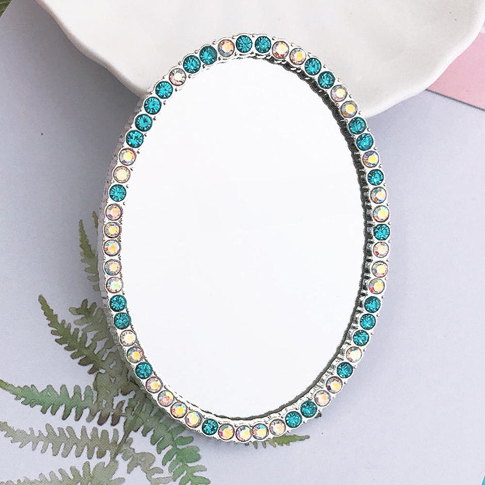20PCS Round Mirror Tiles Craft Mirror Beveled Glass Mirror Crafts Mirror Tiles