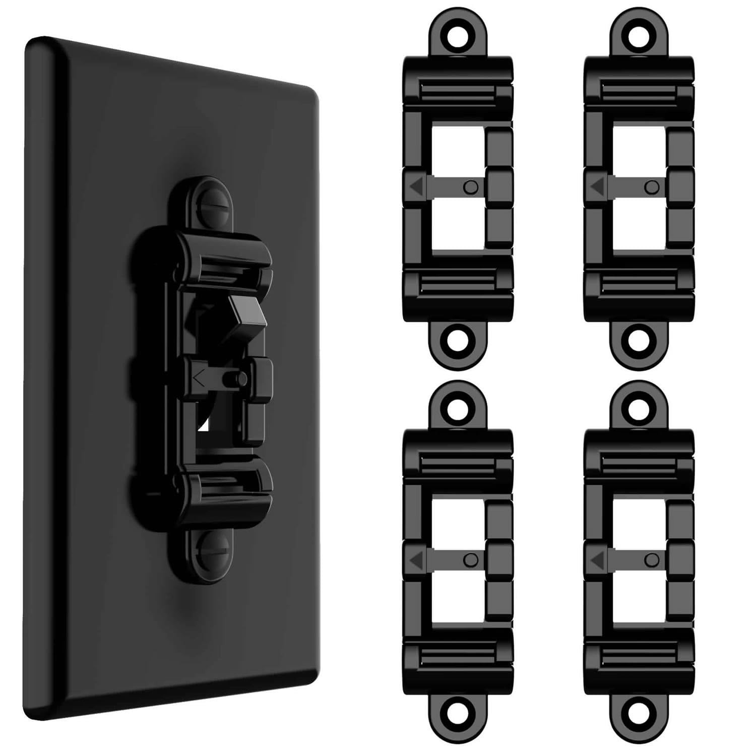 Light Switch Cover Guard,Toggle Lightswitch Coverplate Lock,Child Proof Switc…