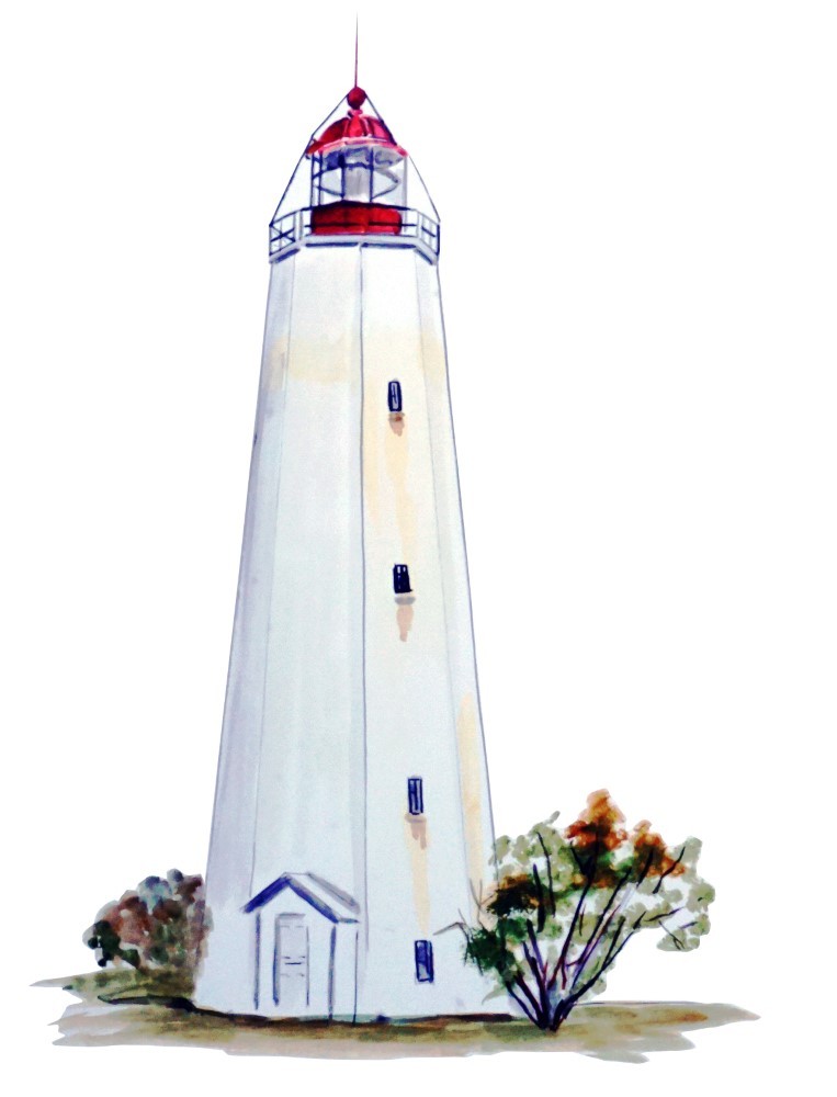 Sandy Hook Lighthouse Vinyl Decal Sticker Truck Boat Car Tumbler Cooler Cup