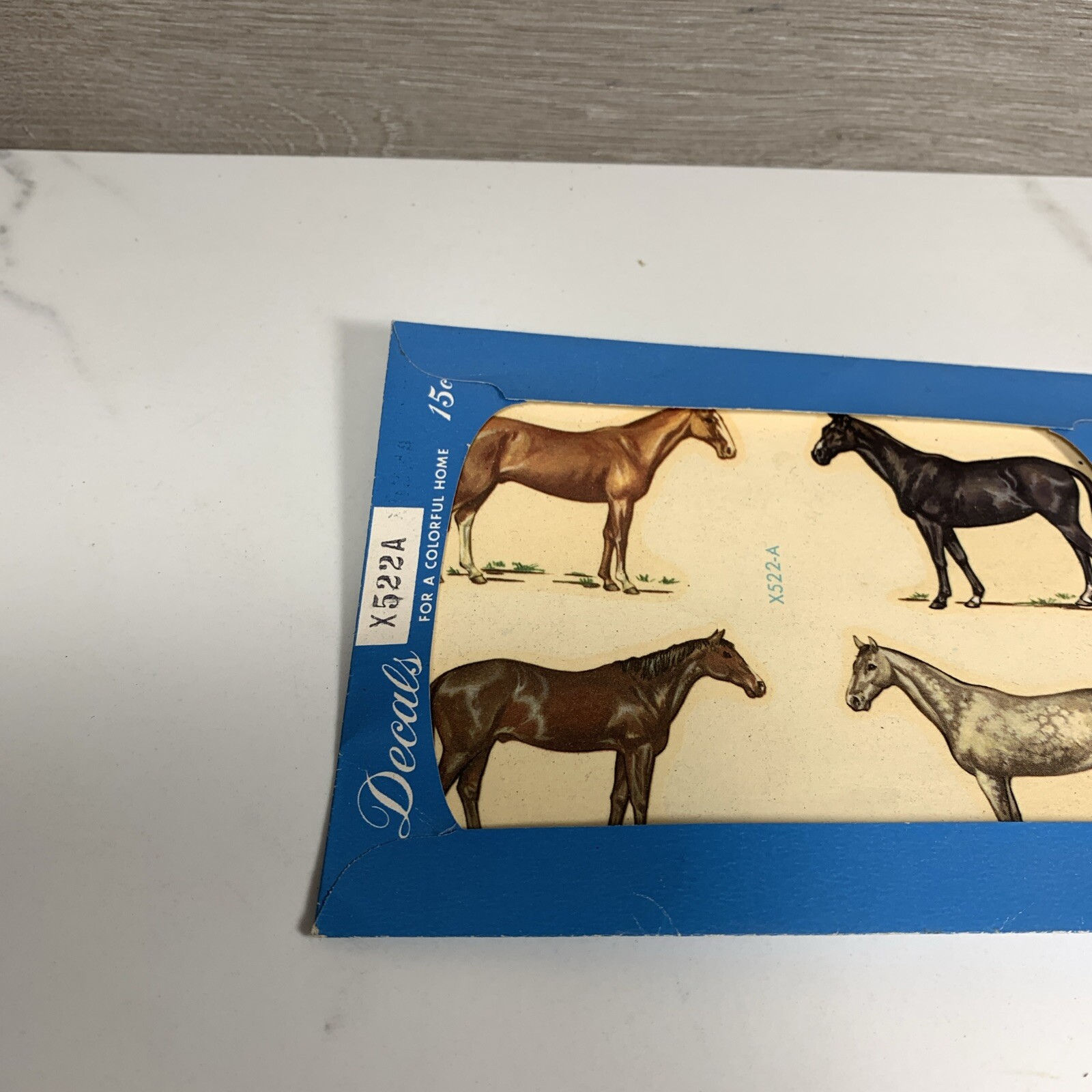 Charming Vintage Meyercord Horse Wall Decals *New in Package*
