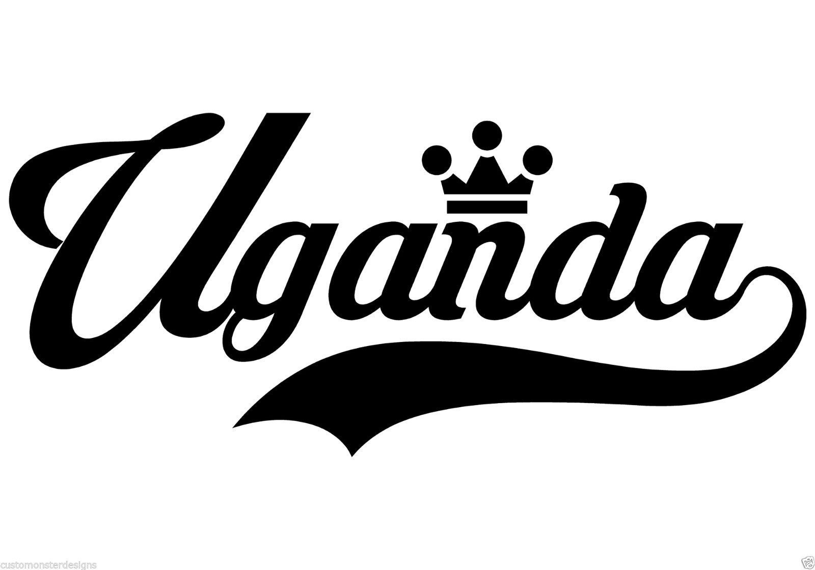Uganda… Uganda Vinyl Wall Art Quote Decor Words Decals Sticker