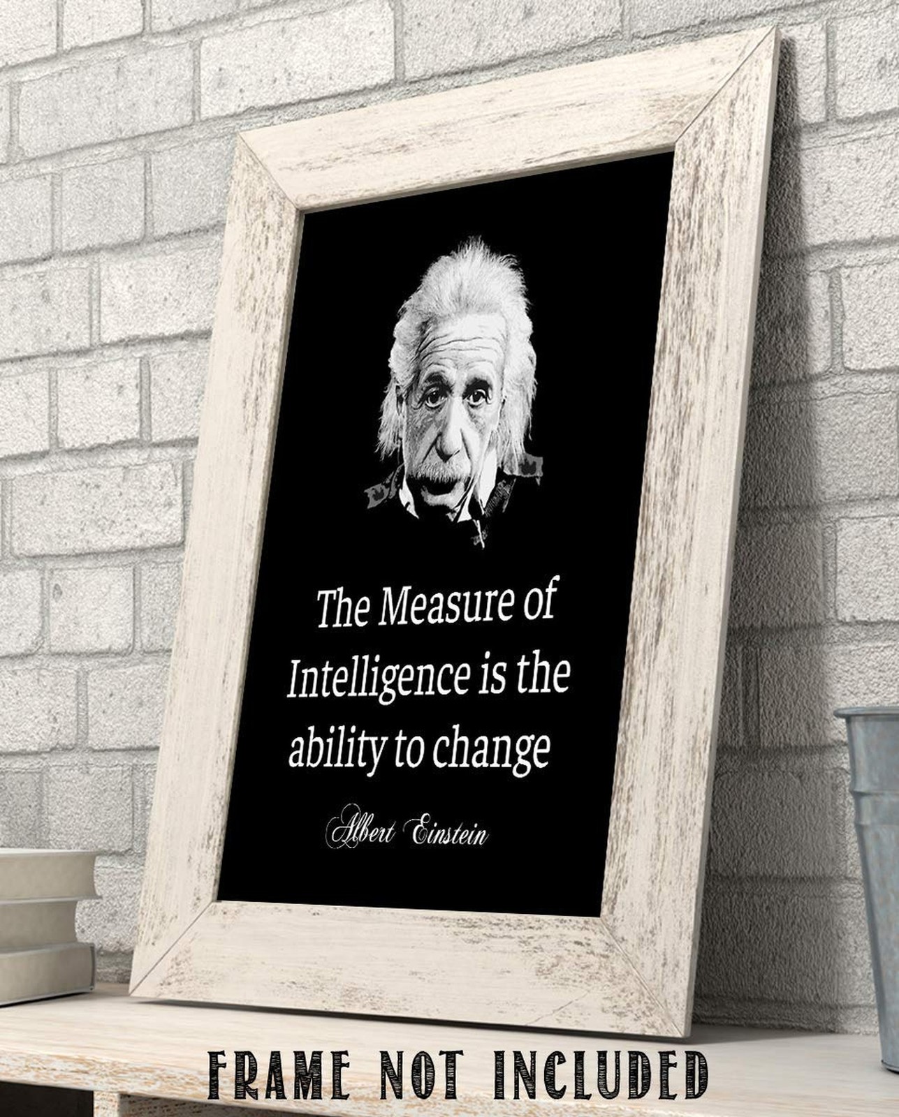Albert Einstein Motivational Quotes Wall Art Print – Philosophical Decor for …
