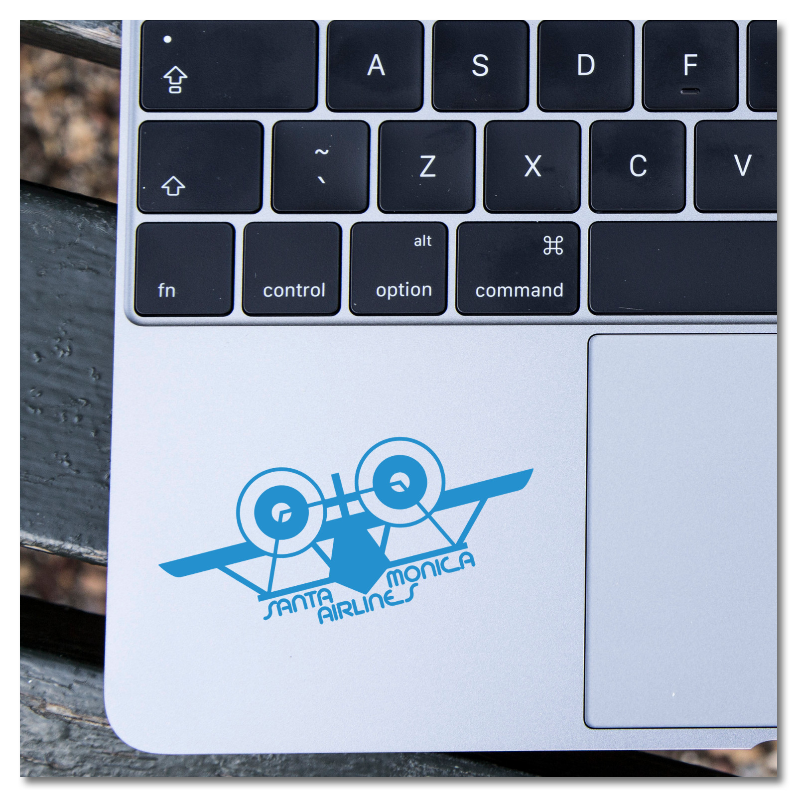 6" Santa Monica Airlines SMA Airplane Vinyl Decal Sticker