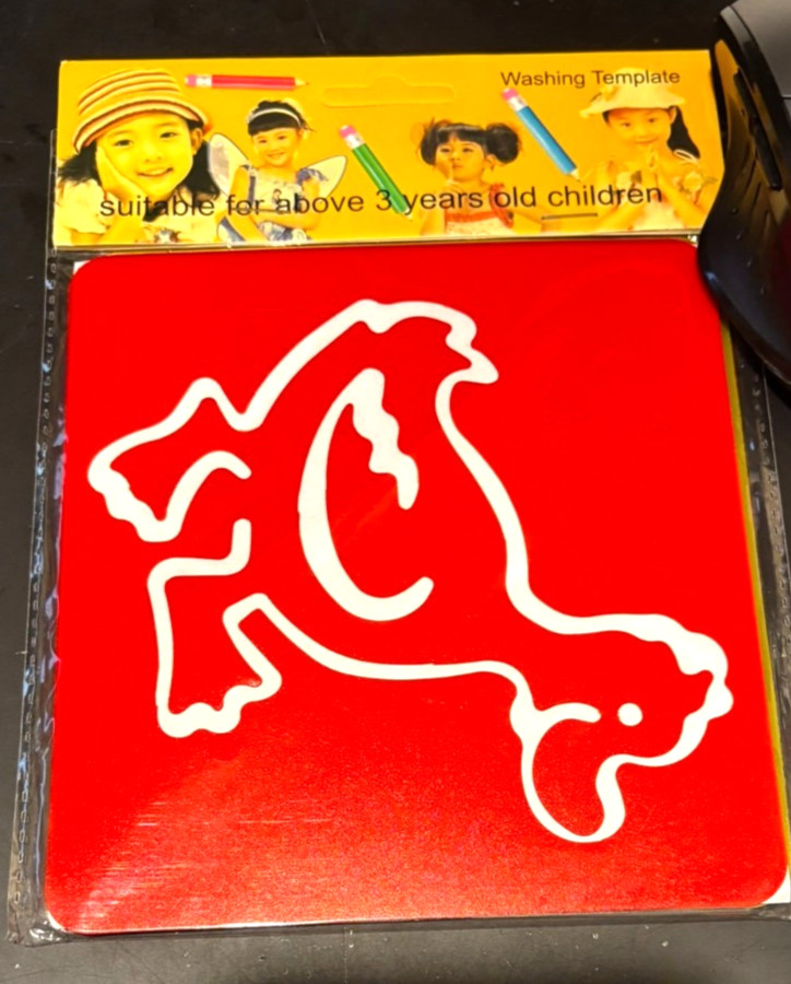 6-pc Stencil set For Kids Farm Animals by Enlightenment
