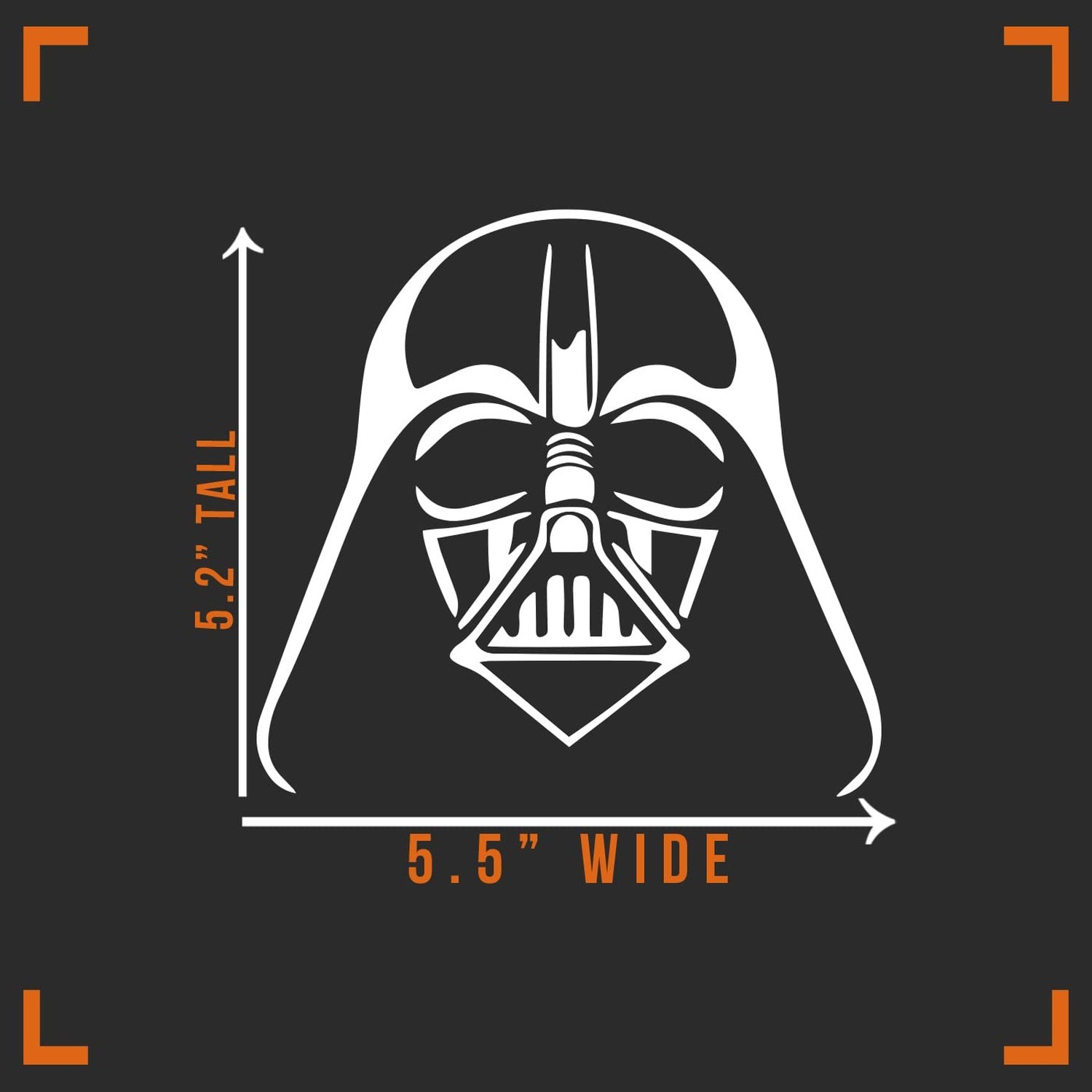 Darth Face Vader Decal Star Decal Vinyl Sticker Auto Car Truck Wall Laptop | …