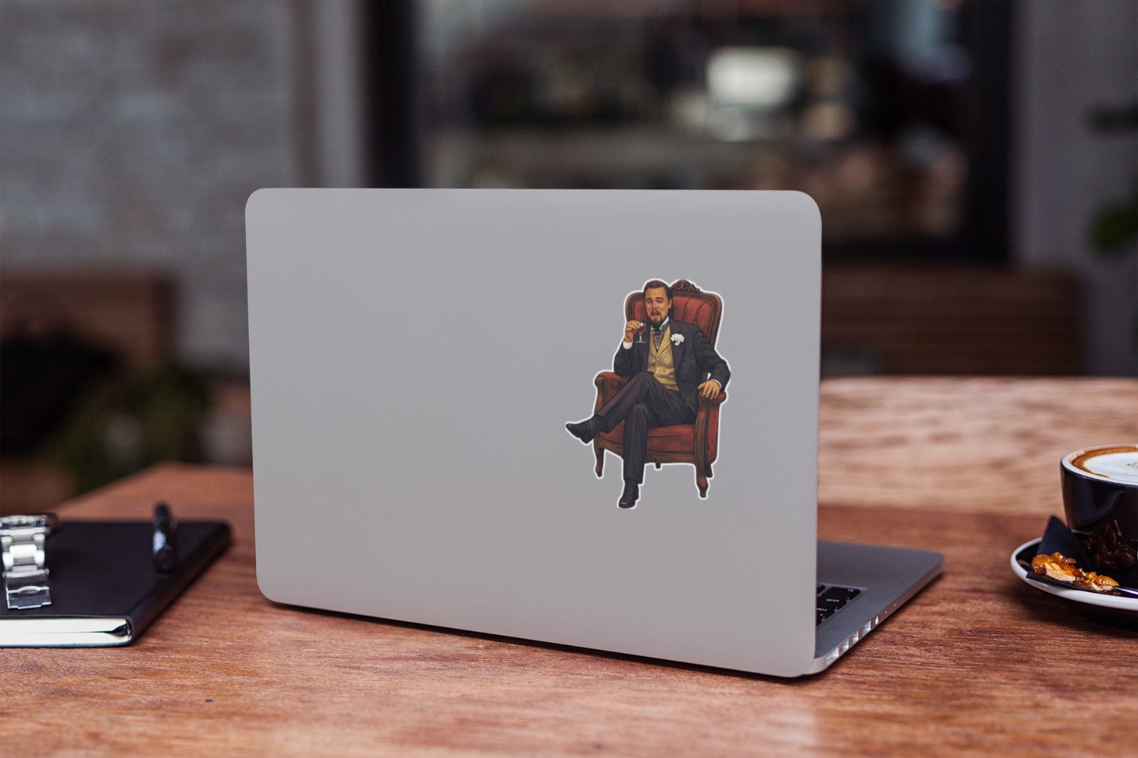 (3 Pack) – Django Inspired Calvin Candie Meme Vinyl Decal 4” Funny Movie Sticker