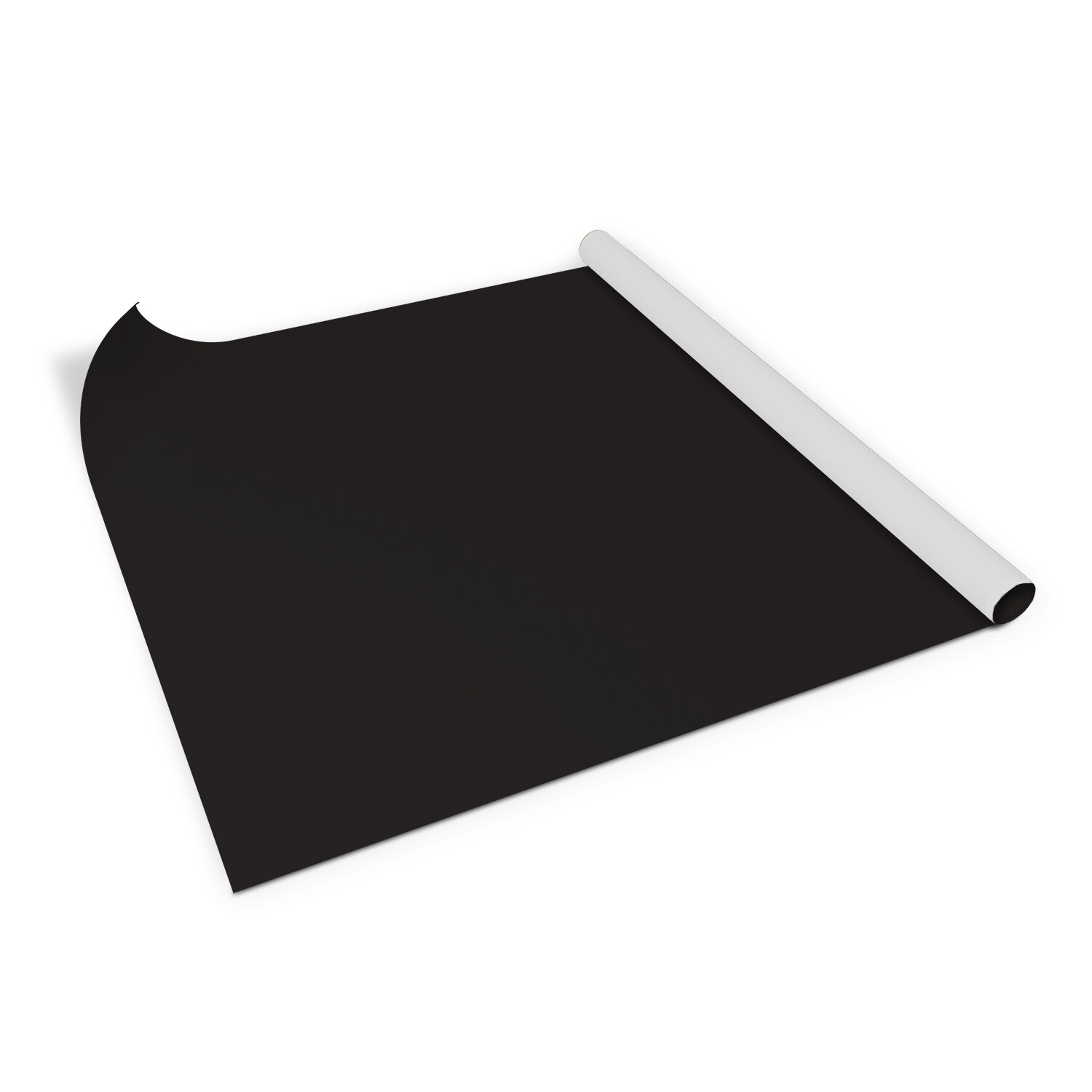 Decorative Sticker Veneer Furniture Wardrobe Table Adhesive Black 100×50