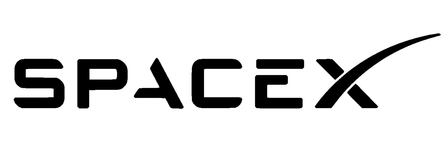 2 X SPACEX (2 Stickers) Decal Stickers for Cars, Windows, Laptops, Wall, Tablet.