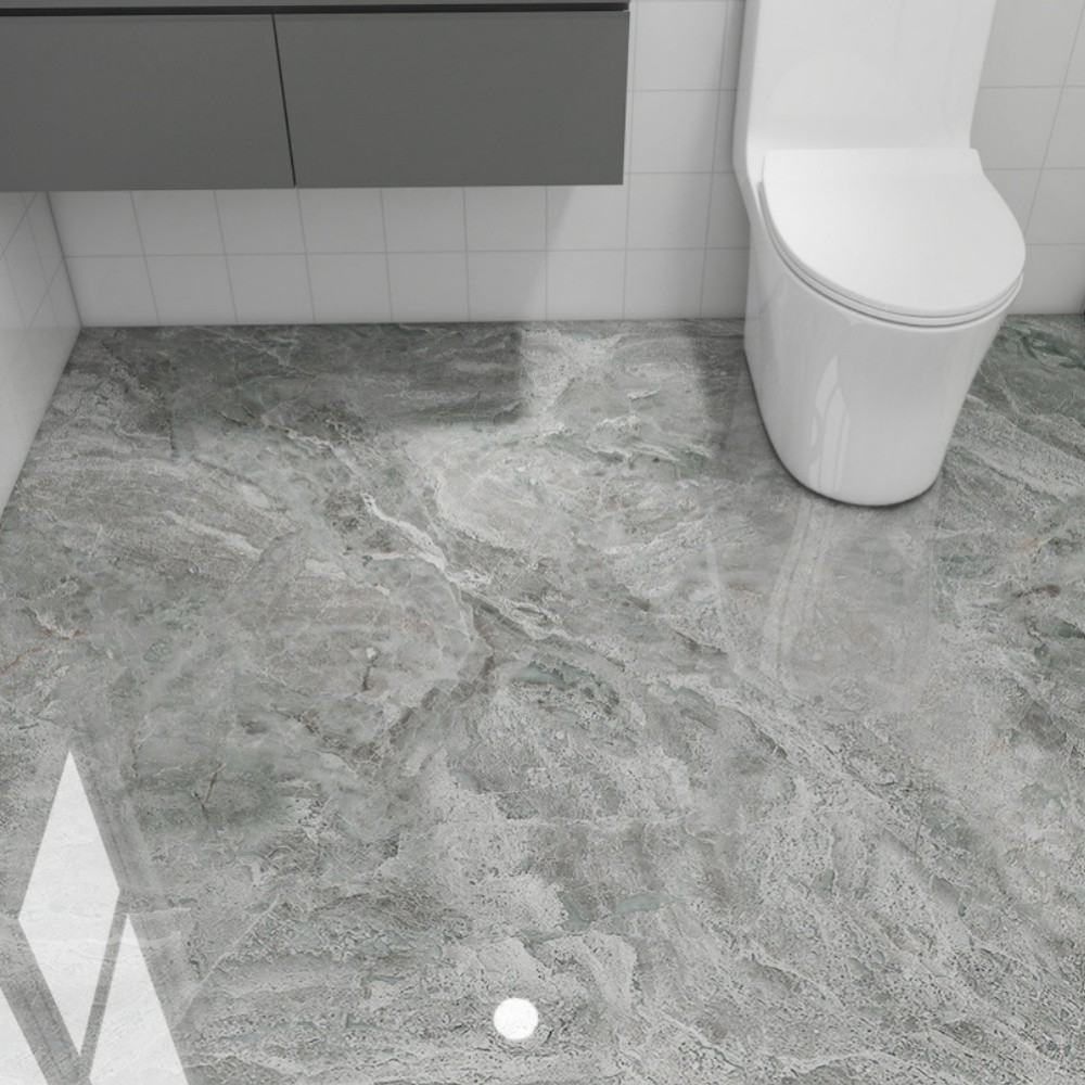 Durable Peel and Stick Wallpaper Anti-Slip Shower Floor Decals, Safe&Waterproof