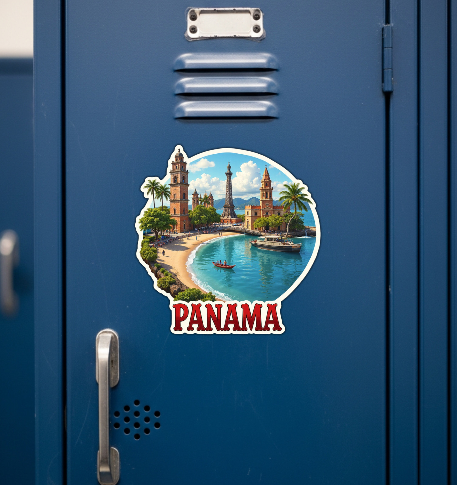 Panama Fridge Magnet or Laptop Sticker