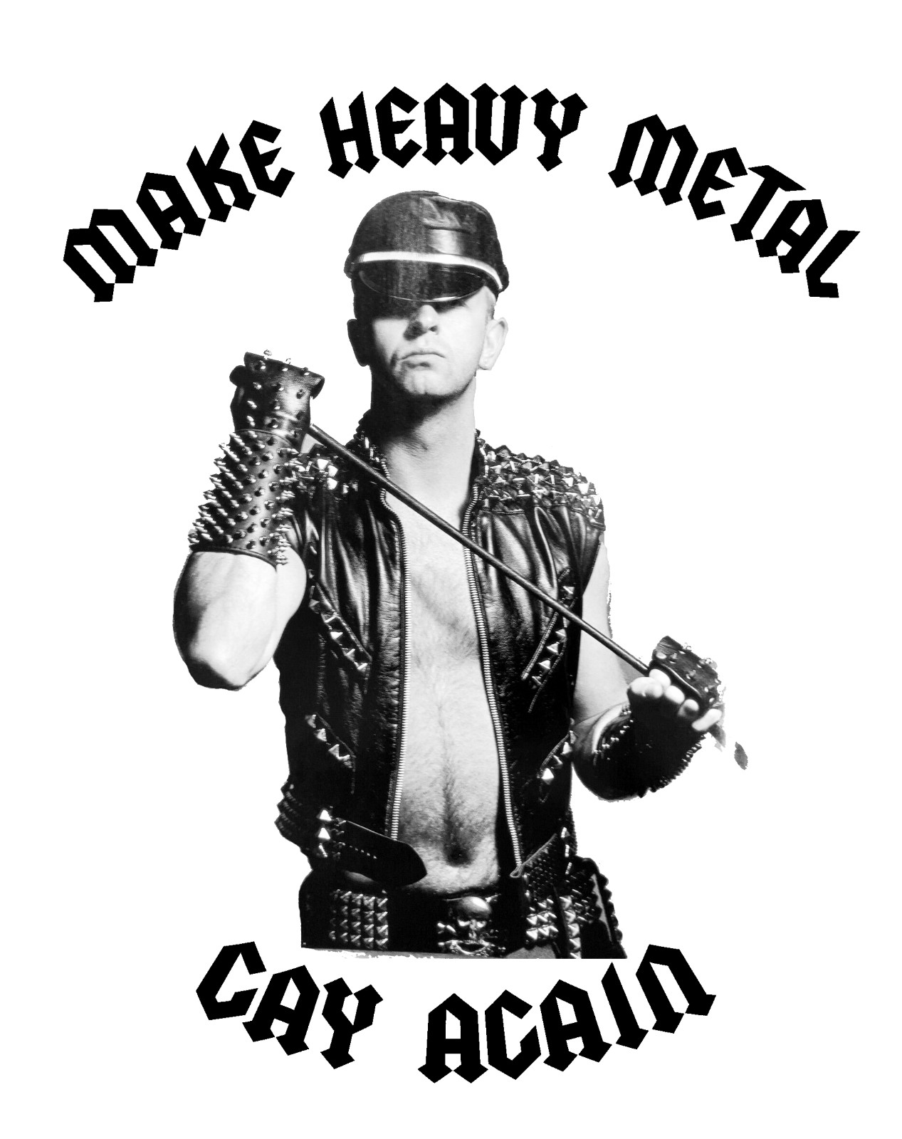 Make Heavy Metal Gay Again – Vinyl decal sticker LGBTQ Judas Priest Pride