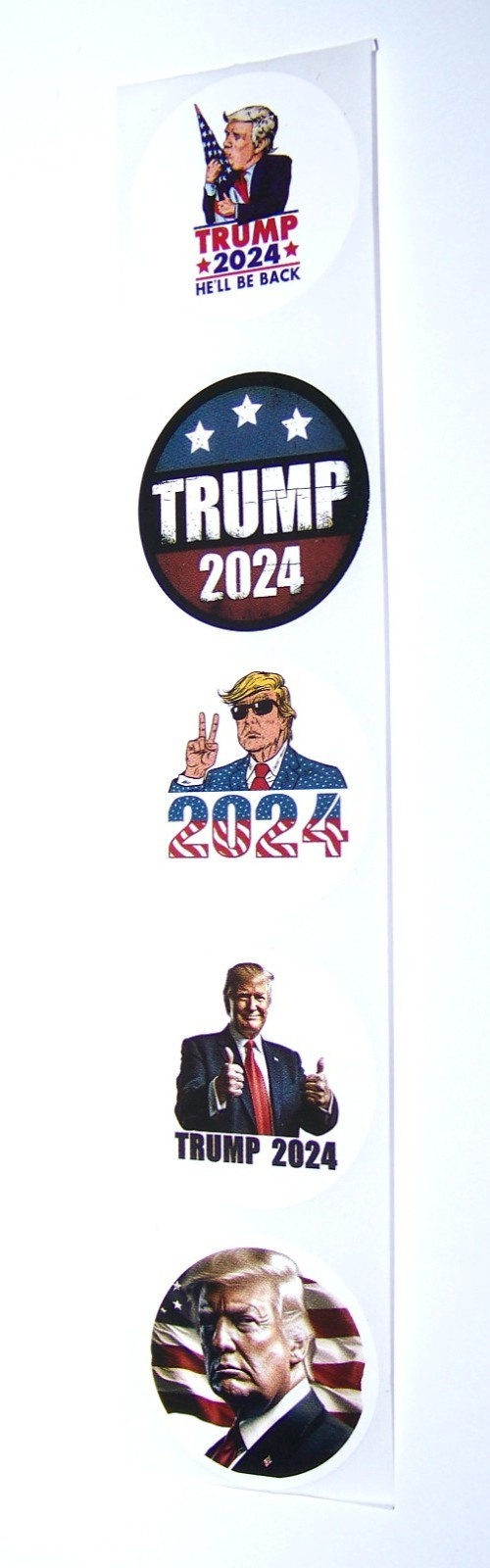 DONALD J. TRUMP Cut Sticker Decal America Politics President 5 mini Stickers USA