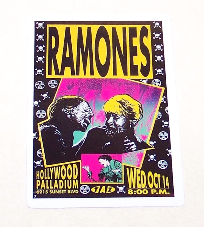 RAMONES Logo Cut Sticker Decal Band Music Metal Rock Punk – The Ramones