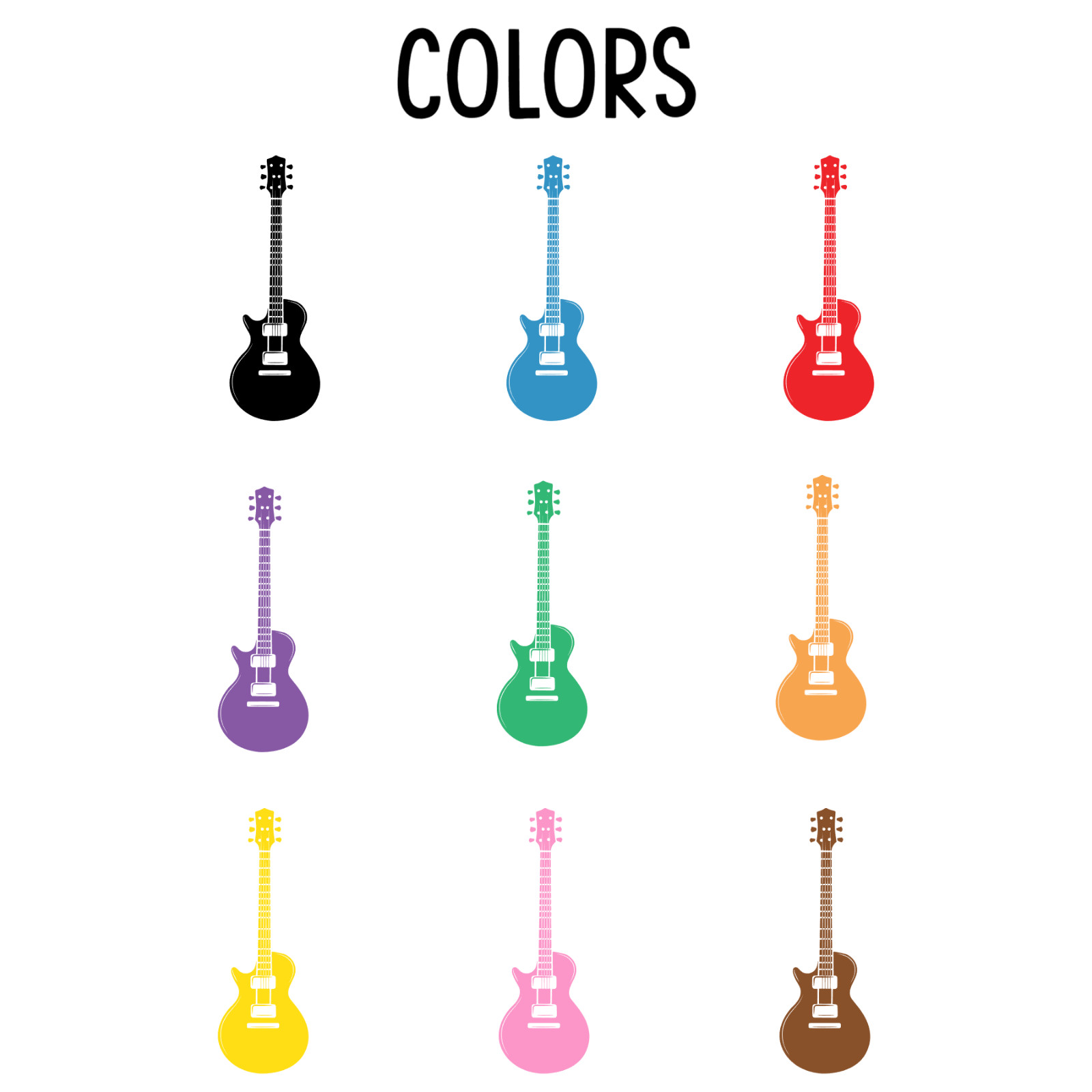 Personalized Electric Guitar Keychain, Music Gift for Guitar Player