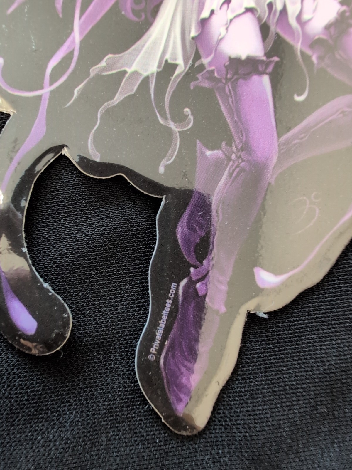 Purple Butterfly Fairy Bumper Sticker Vinyl Decal 6”x 4”
