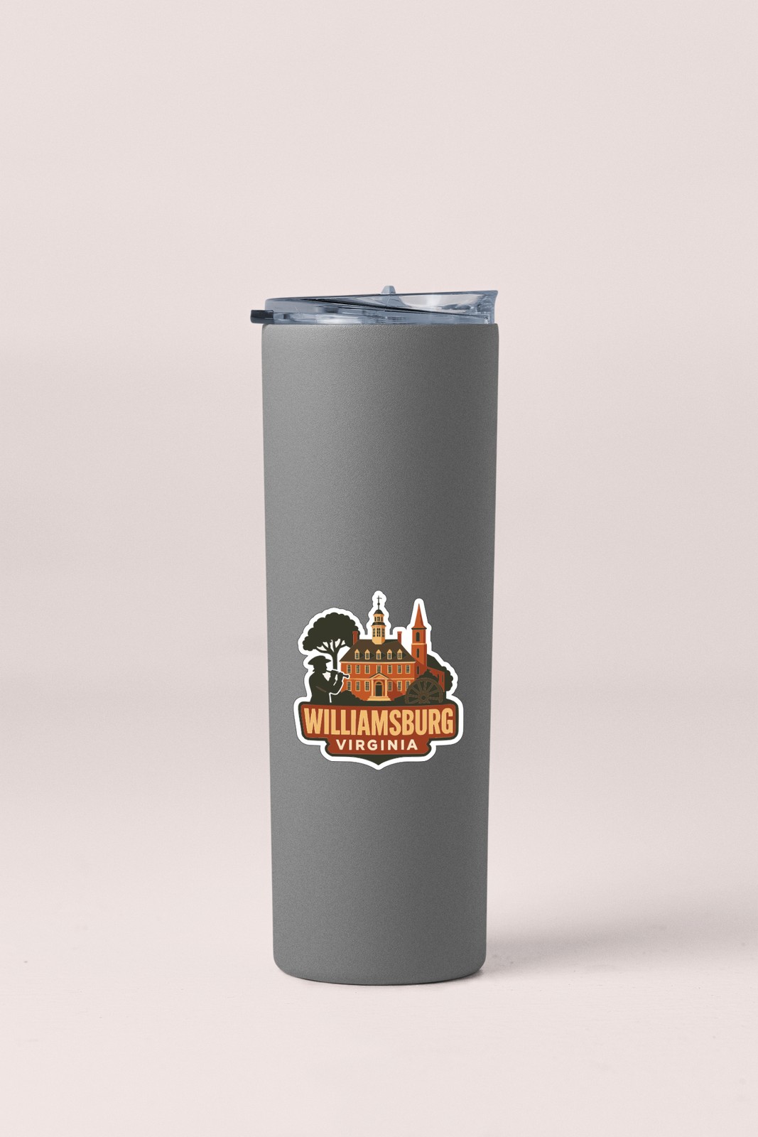 Williamsburg Sticker Decal Vinyl Die-Cut City Skyline Landmark Design