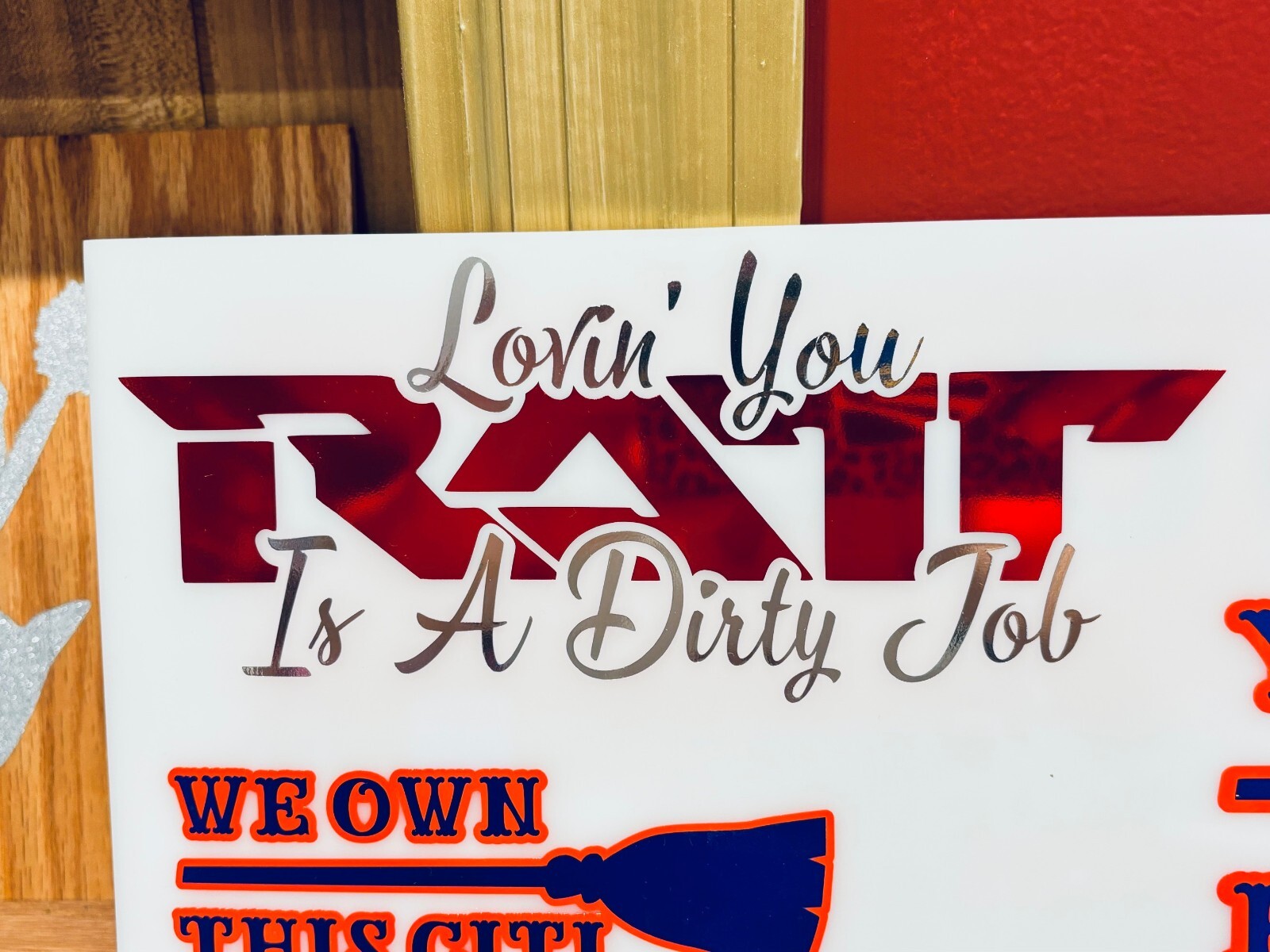 Ratt CUSTOMIZED Vinyl Decal-Many Sizes & Colors FREE Ship Fave Song/Lyric/etc