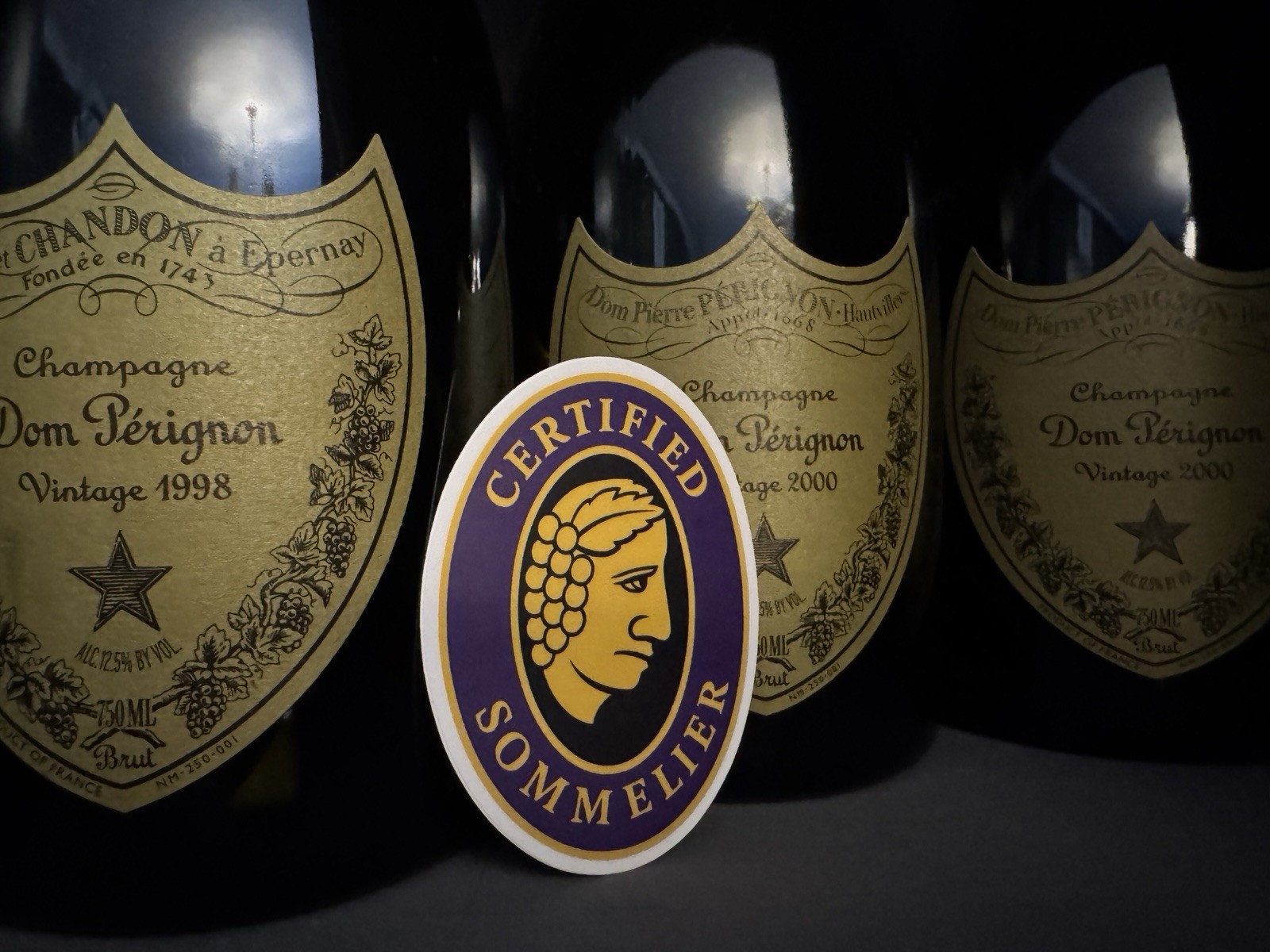 Certified Sommelier Vinyl Sticker ( New)