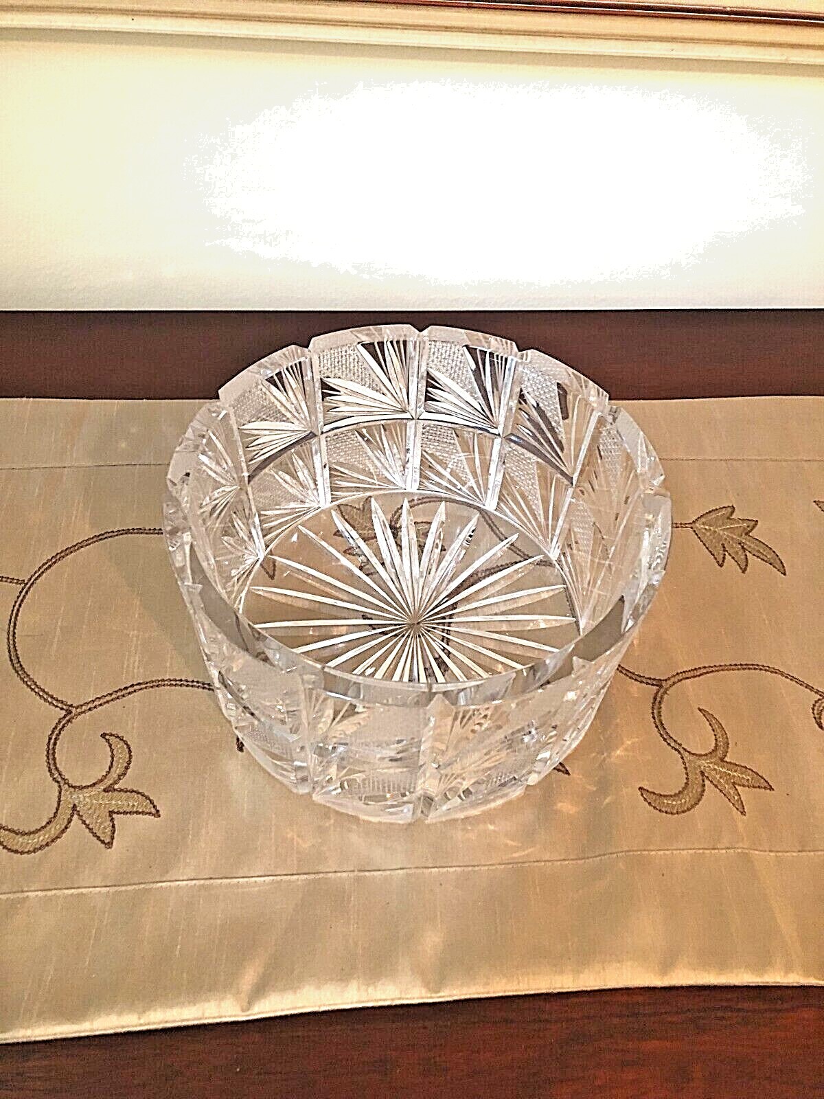 Bohemia Crystal Bowl, Highest Quality