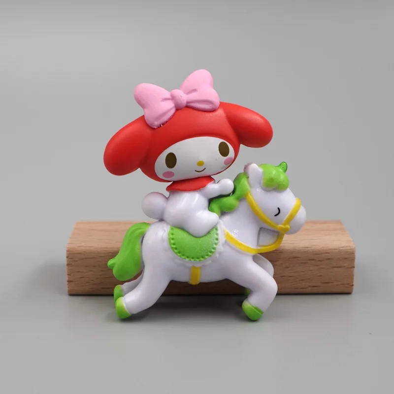 Sanrio Anime Figures My Melody Cinnamoroll PVC Action Figure Cartoon Unicorn Dol