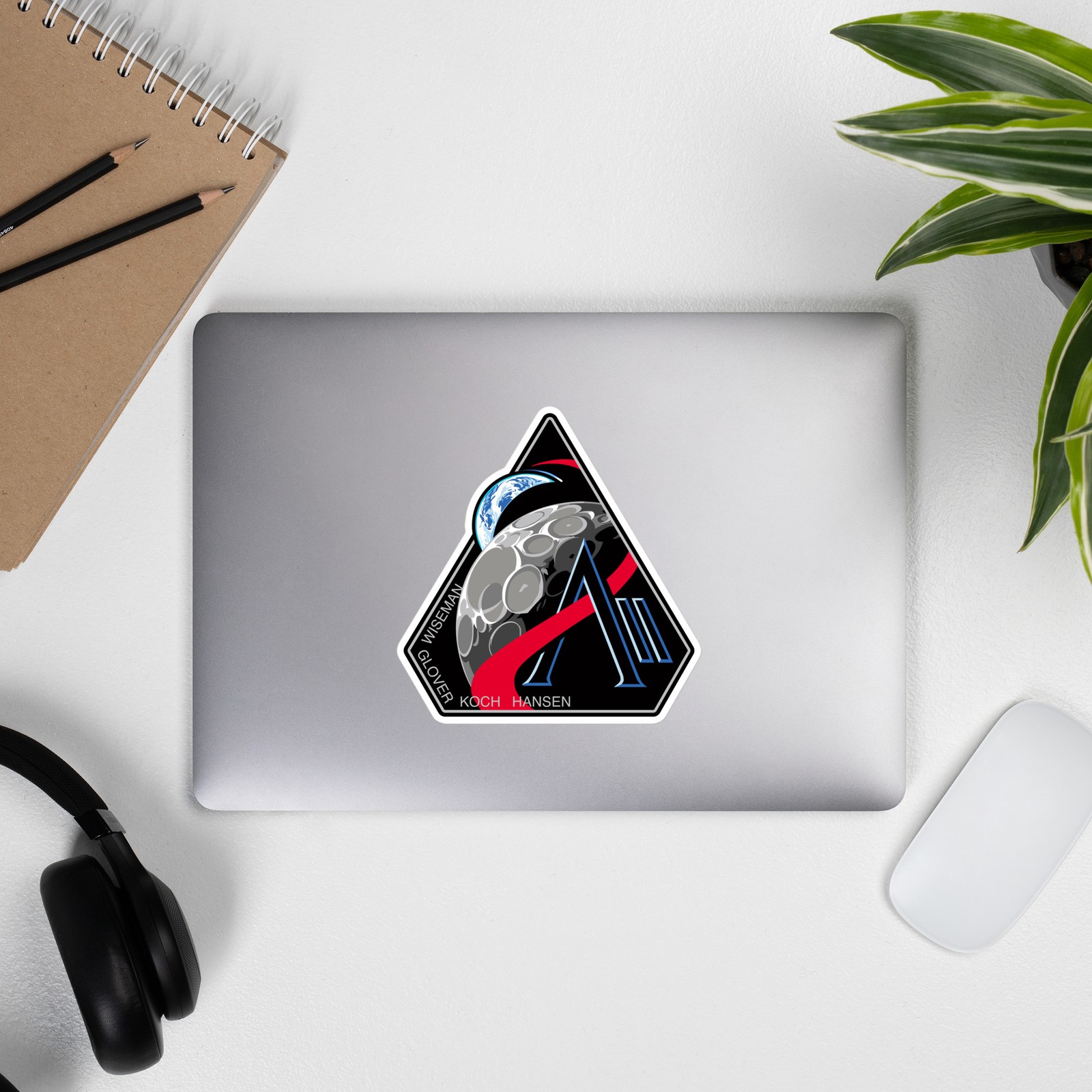 Artemis II, Artemis 2 Bubble-free stickers