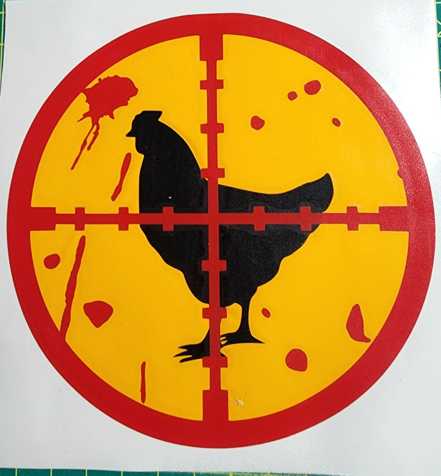 CHICKEN HUNTIN DECAL JUGGALO TWIZTID ICP INSANE CLOWN POSSE RARE LOT