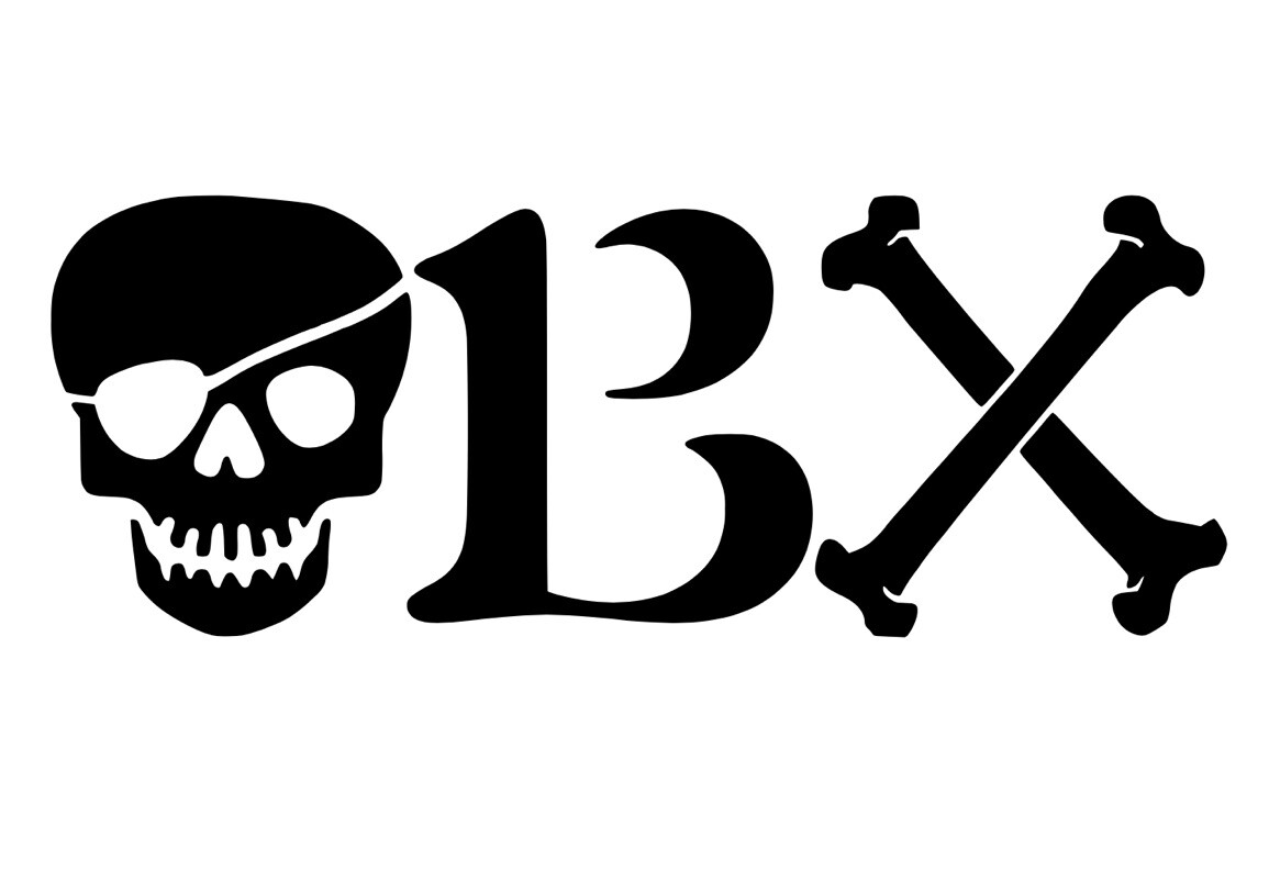 OBX Outer Banks NC Beach Pirate Sand decal sticker You Pick Color