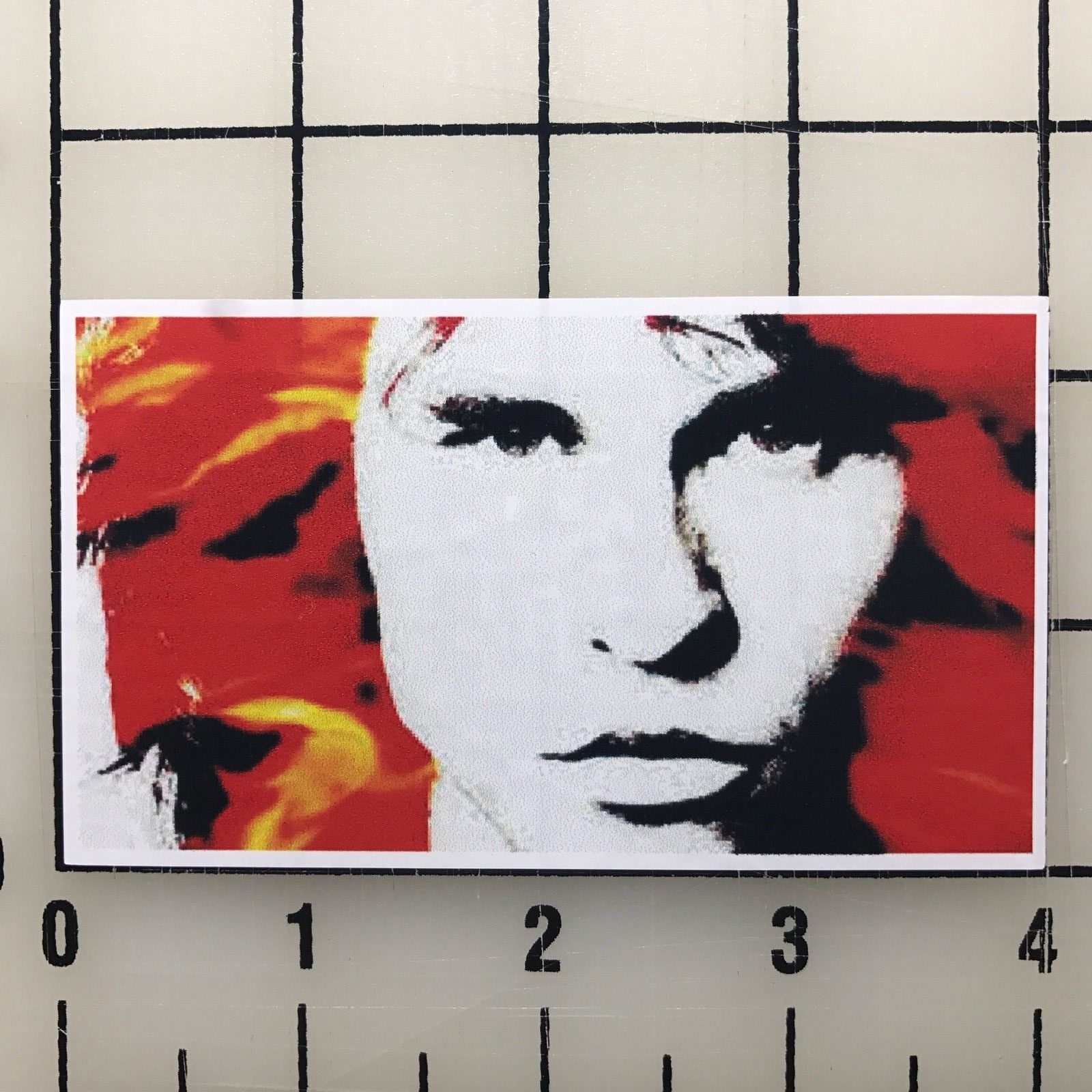 The Doors Jim Morrison 4" Wide Multi-Color Vinyl Decal Sticker – BOGO