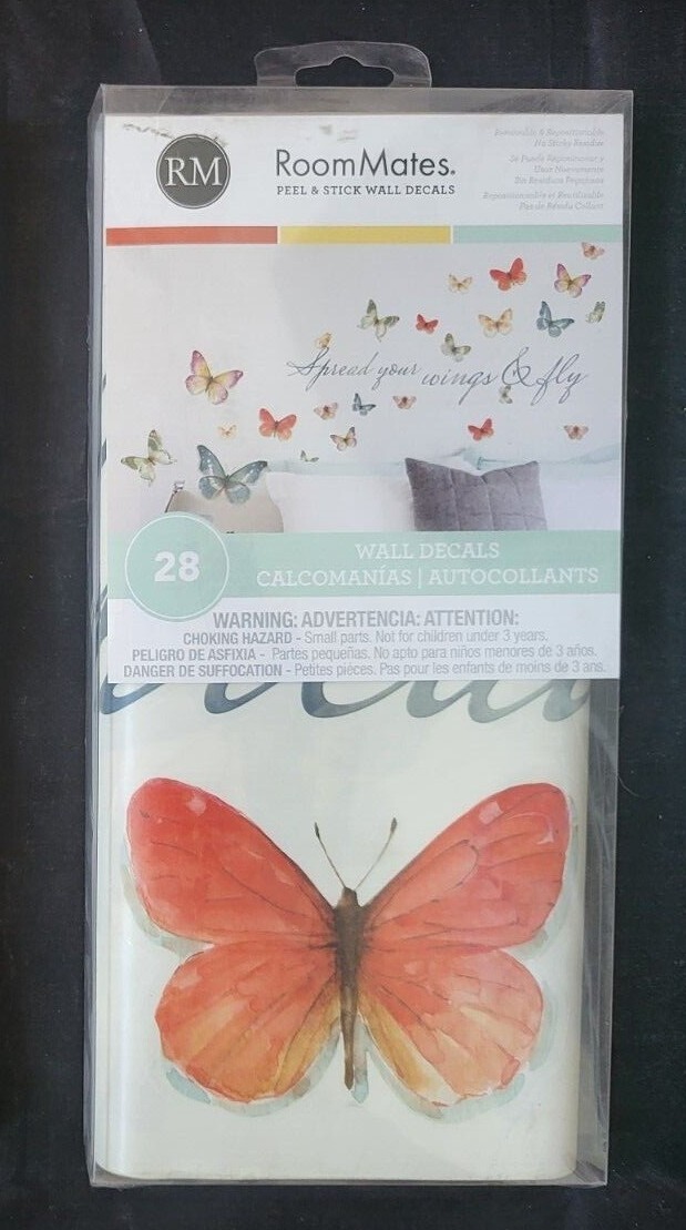 RoomMates 5 in. x 19 in. Peel and Stick Wall Decals