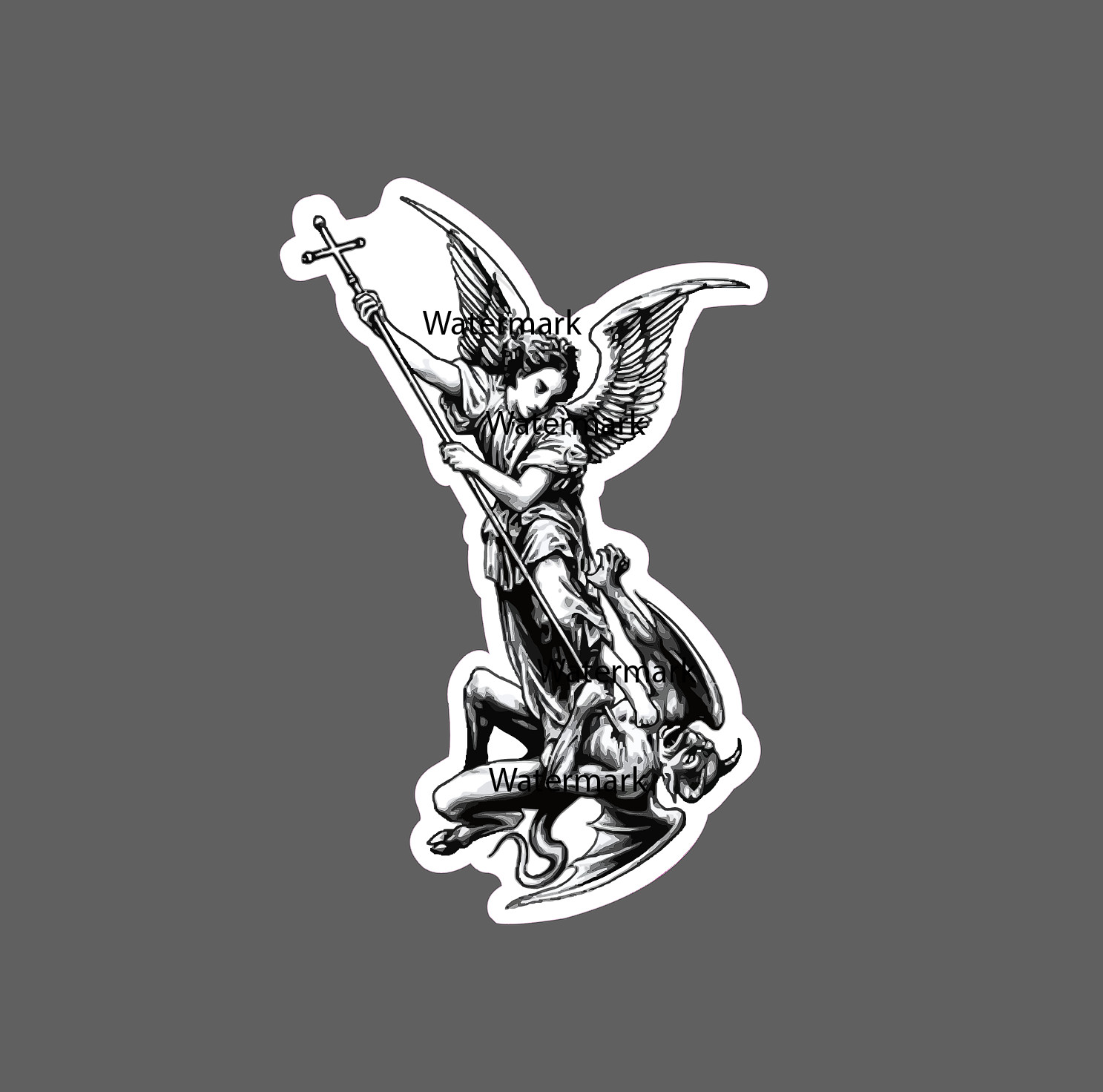 Angel Killing Demon St. Michael NEW – Buy Any 4 For $1.75 EACH Storewide!
