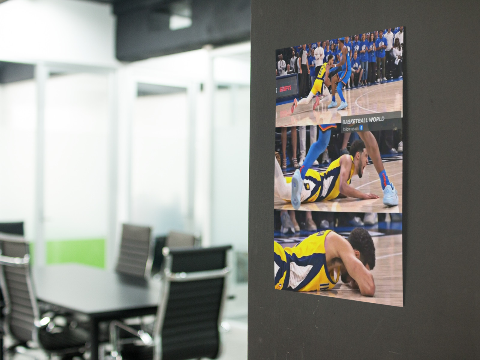 Basketball Superstar Wall Vinyl Decal Graphic Poster Print Removable Adhesive