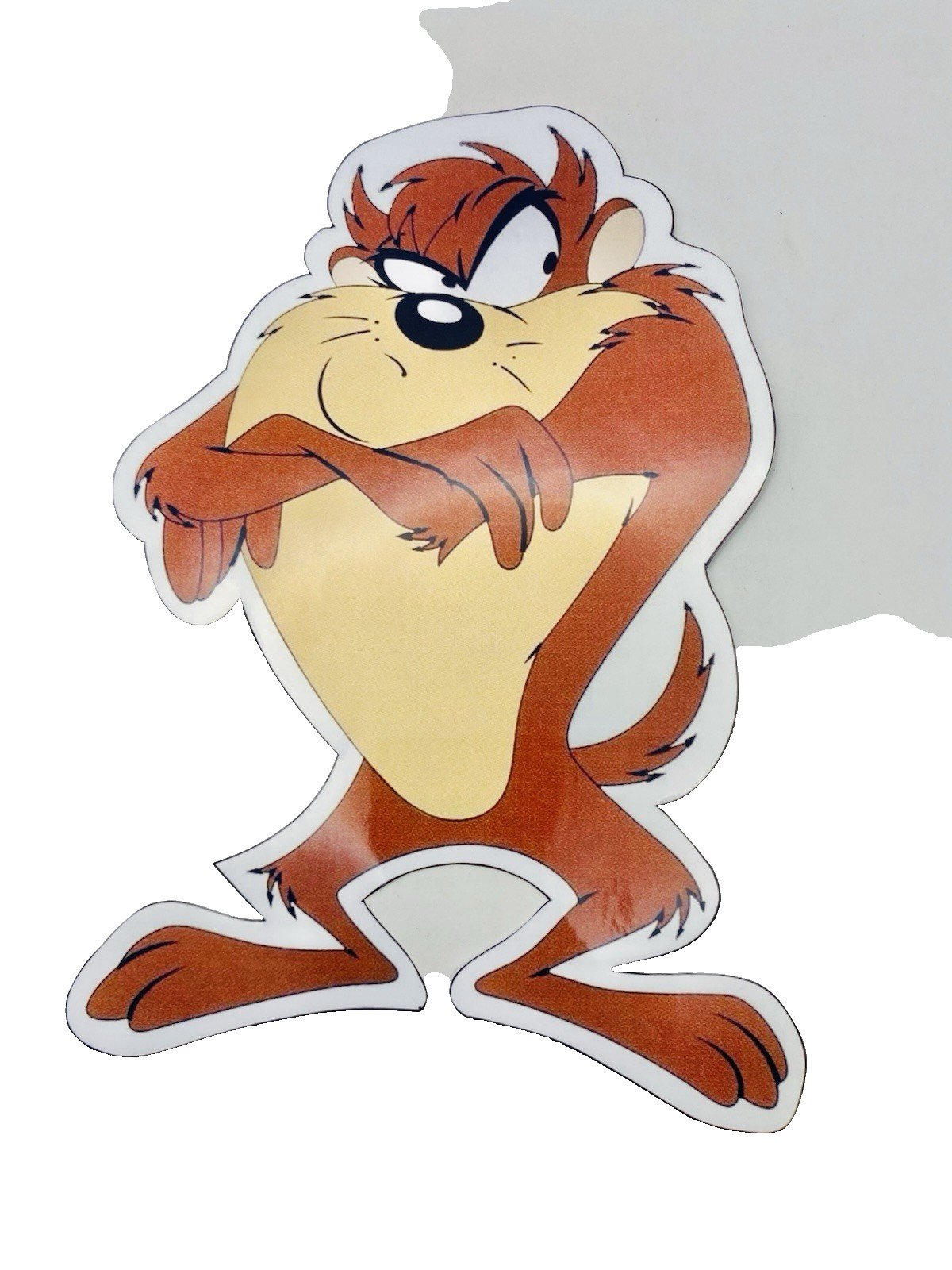 Tasmanian Devil Looney Tunes Inspired Waterproof Car Decal Poster Vinyl Sticker