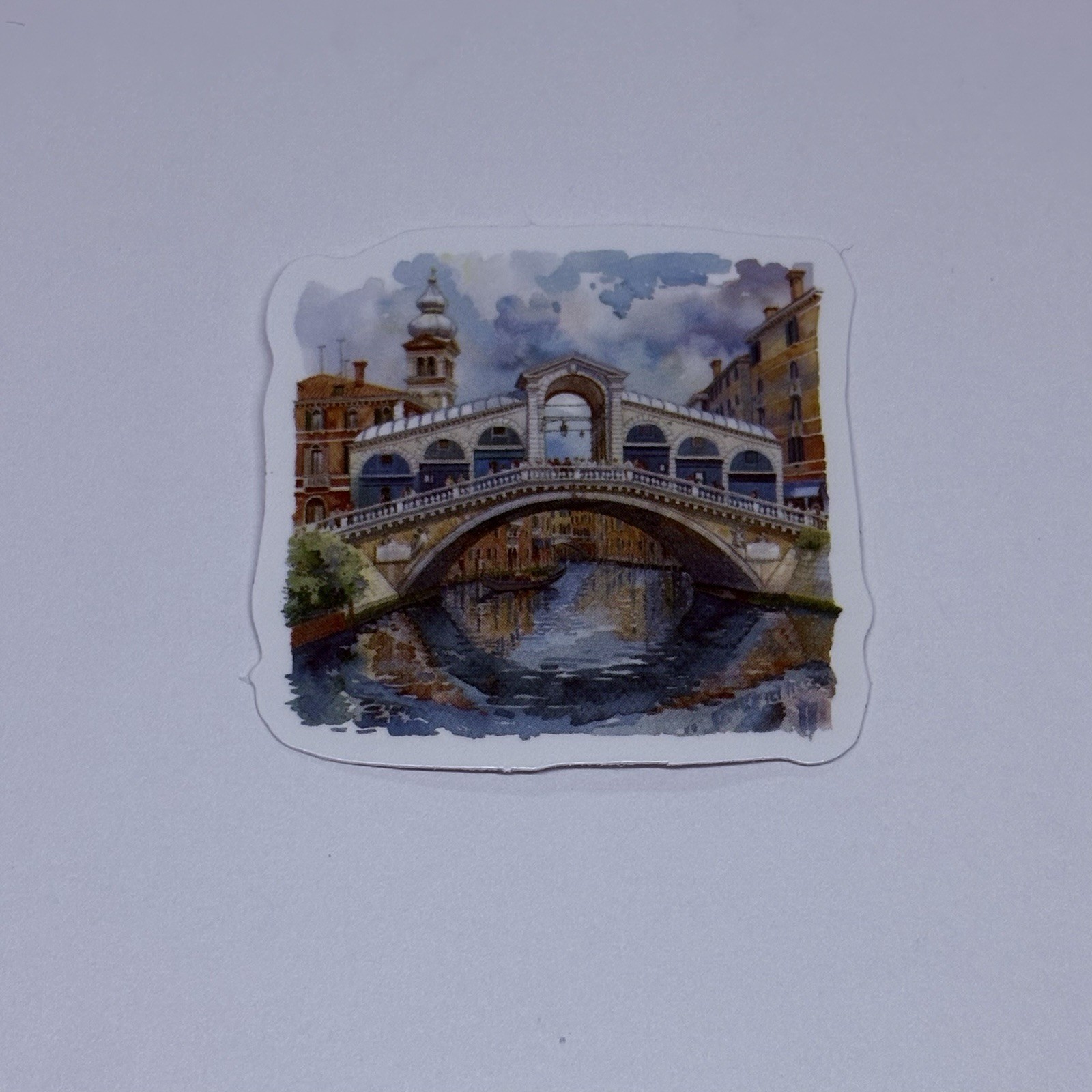 Rialto Bridge Sticker Venice Italy Travel City Art Decal Vinyl Paint Style Tc9