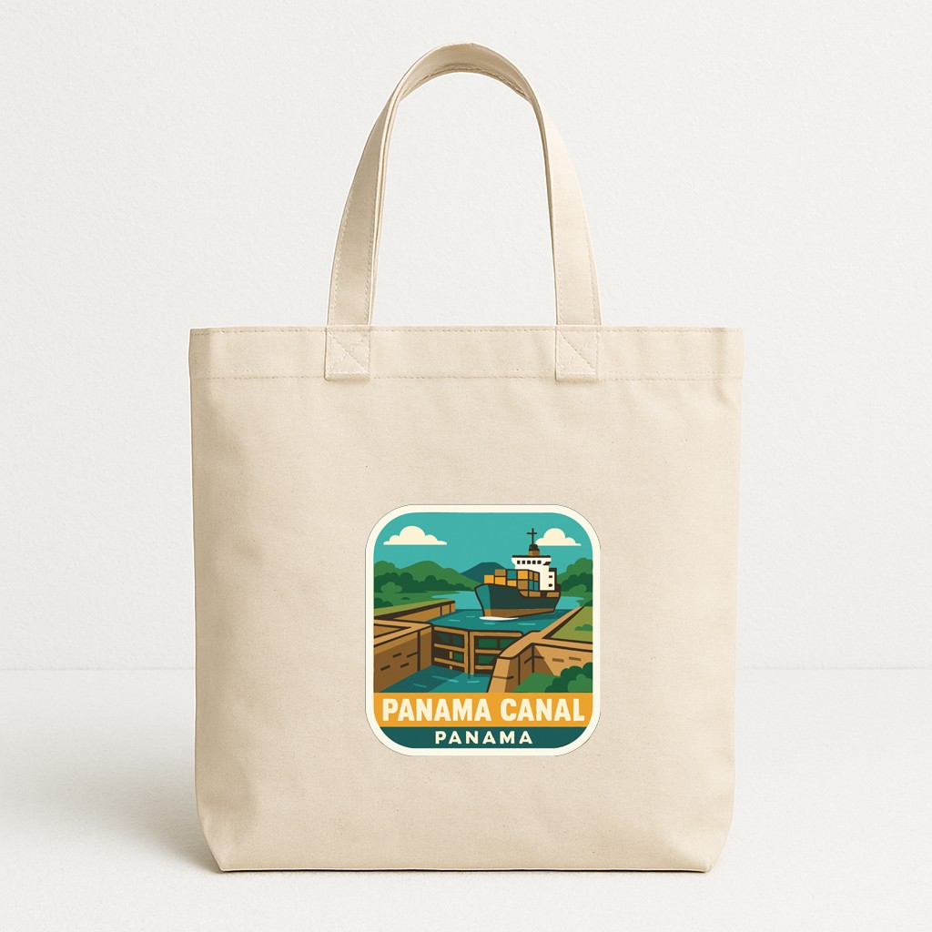 Panama Canal Panama Iron On Heat Transfer Vinyl HTV Die-Cut Symbolic Landmark