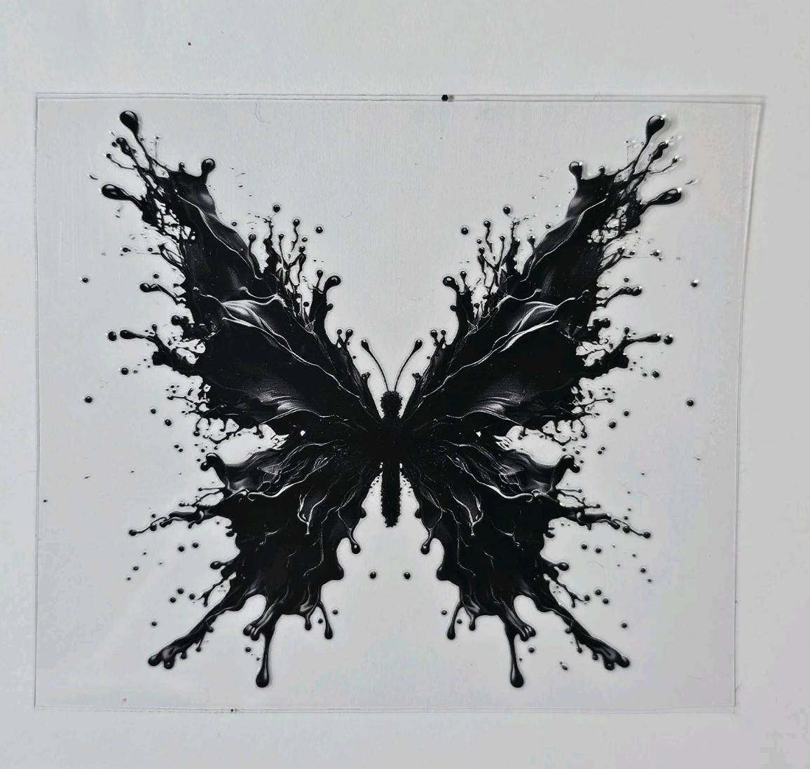 Butterfly 4×4 UV DTF Transfer Sticker Wrap Tumbler UVDTF BUY 10+ GT COMBINE SHIP