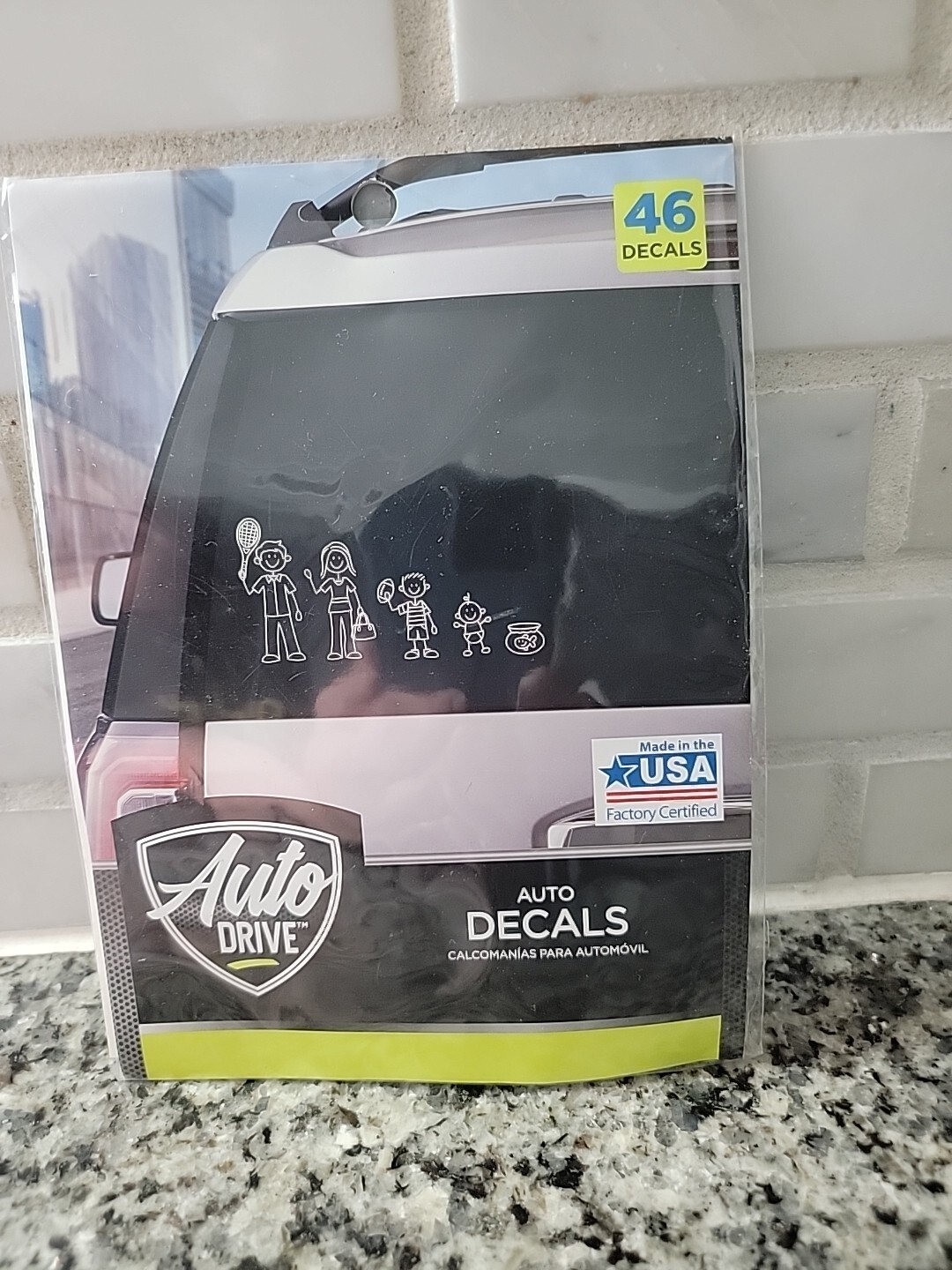 Auto Drive/Traditional Family/Decal – For Cars/Trucks/46 Exterior Brand New