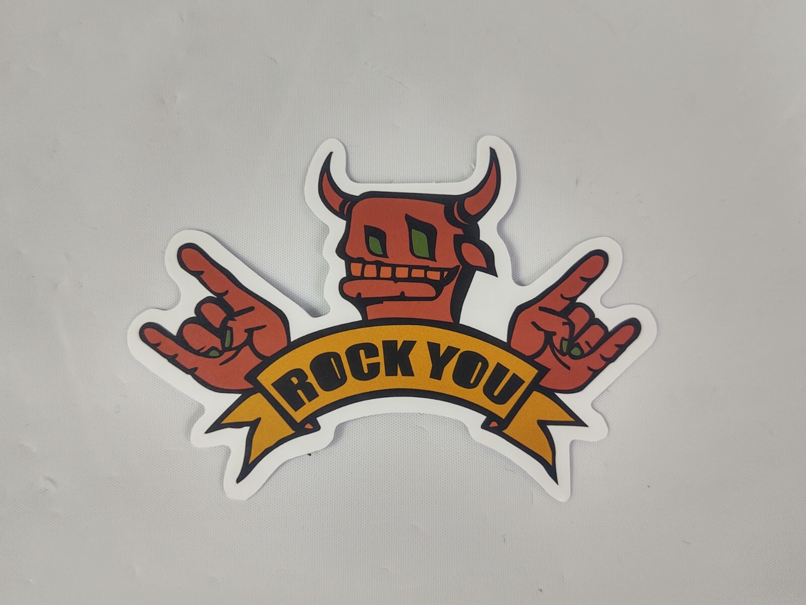 Lot Of 14 Assorted Stickers Multicolor Rock Music Punk Metal Guitar Rock Band