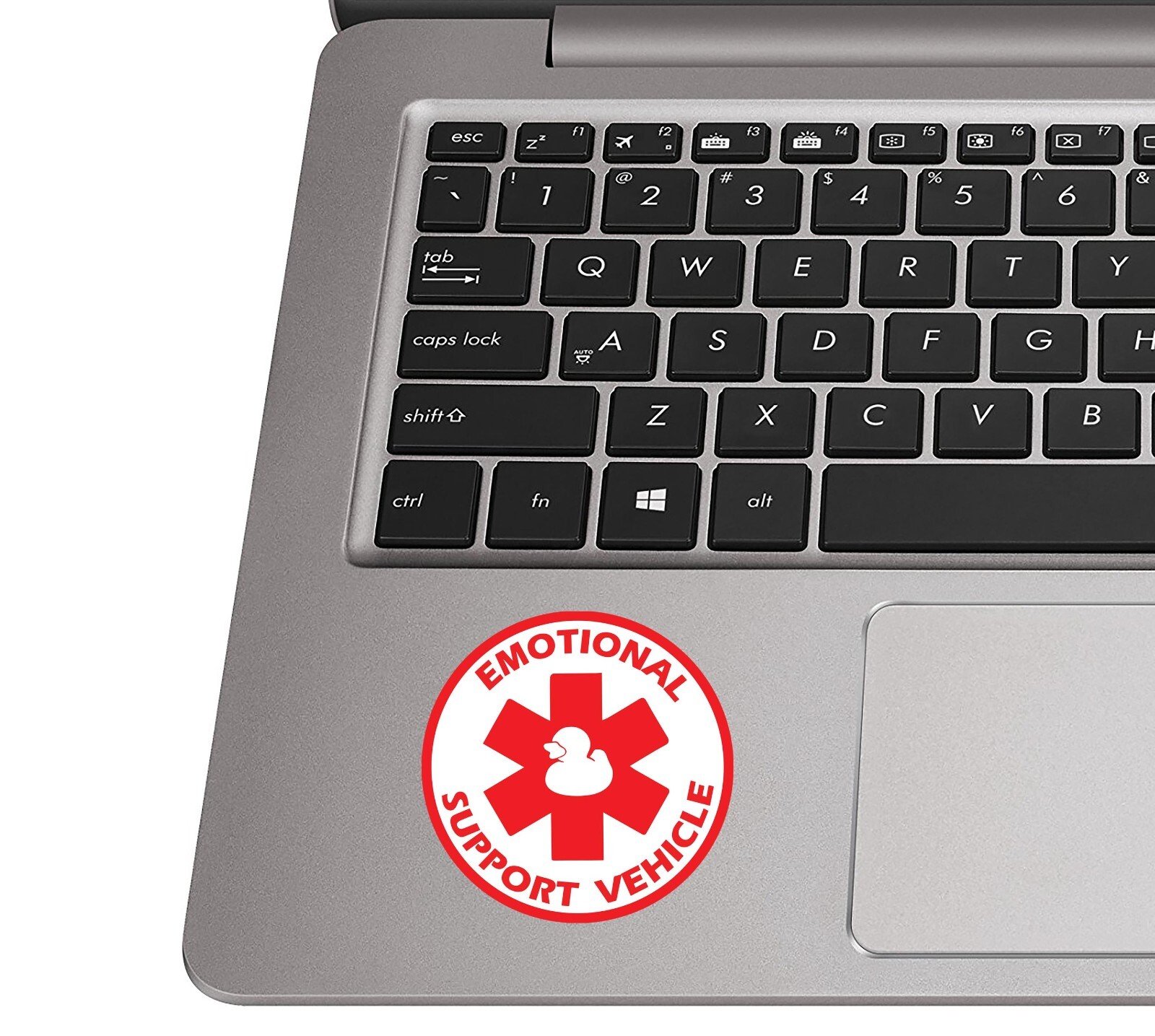 Collectible Decals Emotional Support Vehicle Vinyl Sticker