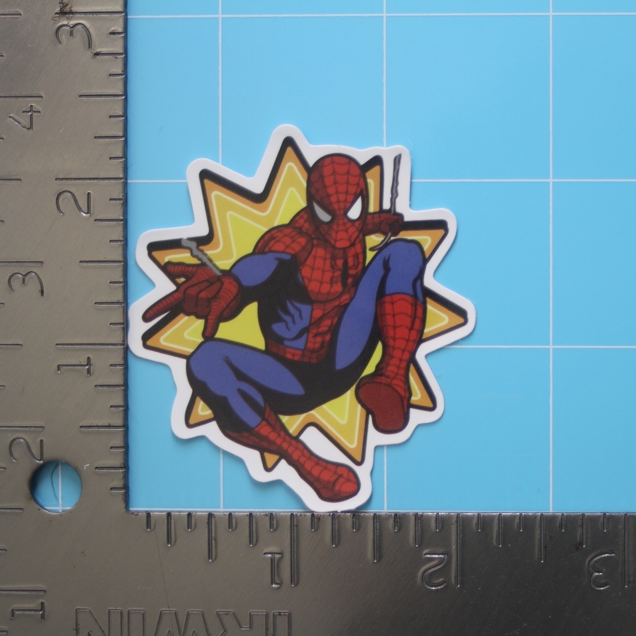 Marvel Universe MCU Sticker (SPIDER-MAN) Superheroes, Gloss PVC Decal