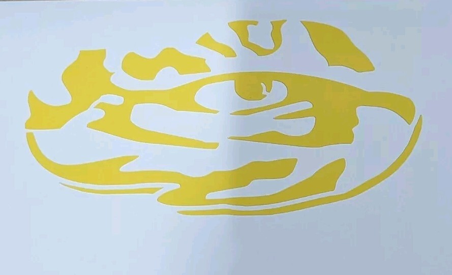 LSU Tigers vinyl decal