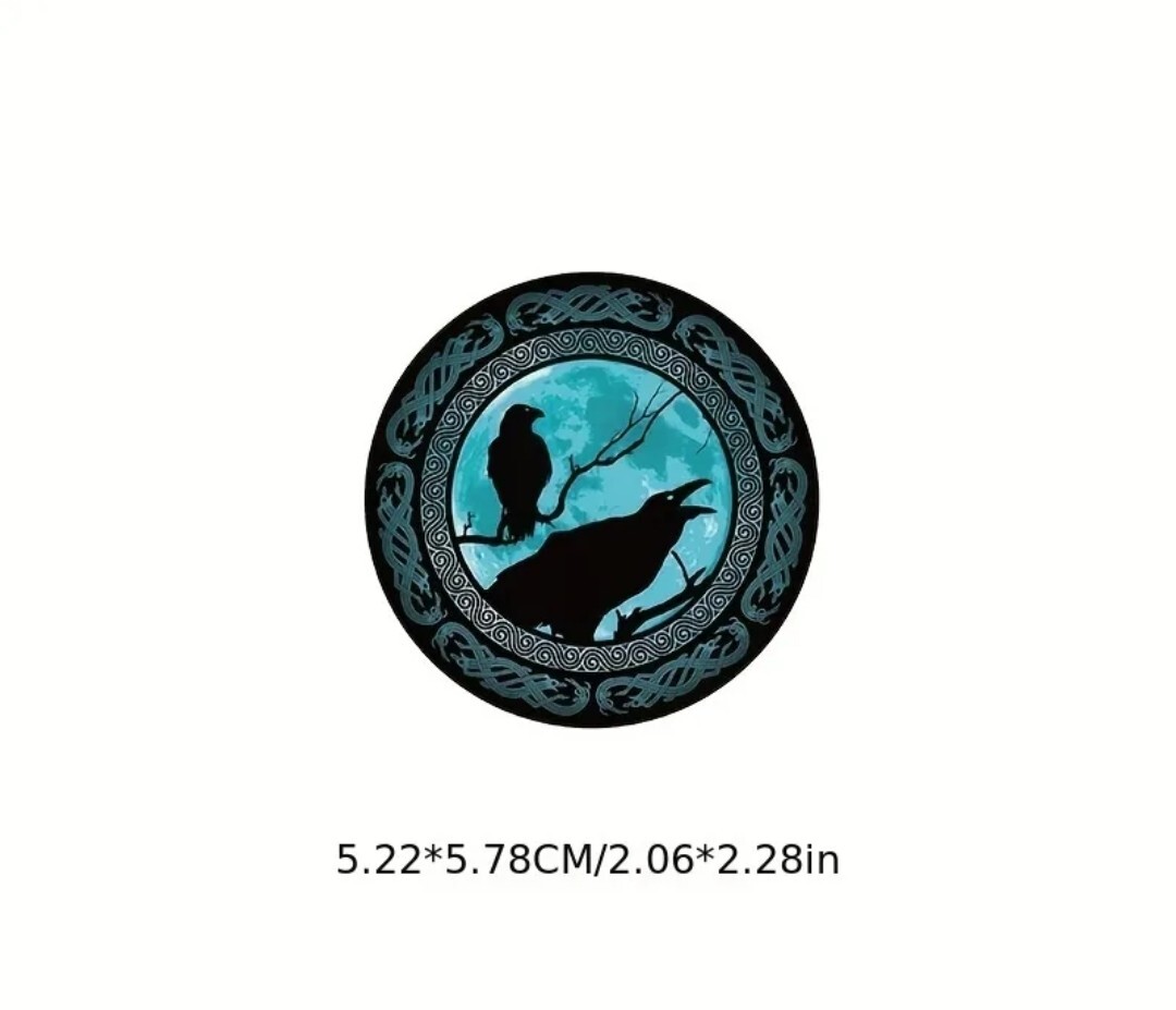 20 PCS Colorful Viking Old Norse Celtic Pagan Runic Totem Stickers 4 BRAND NEW