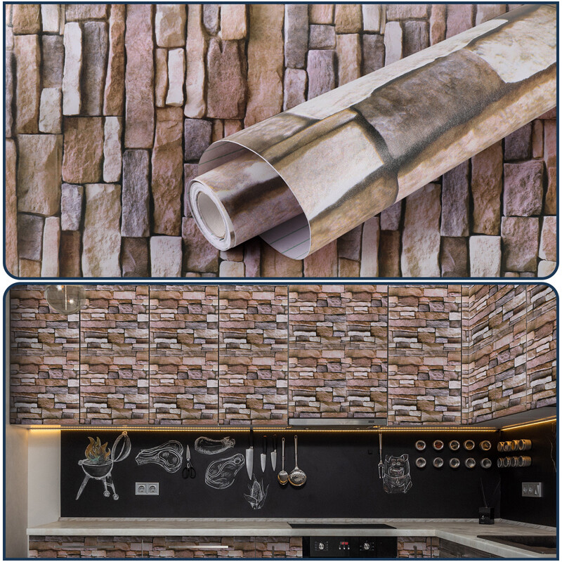 9.9ft Marble Contact Paper Waterproof Self Adhesive Wallpaper Kitchen Countertop