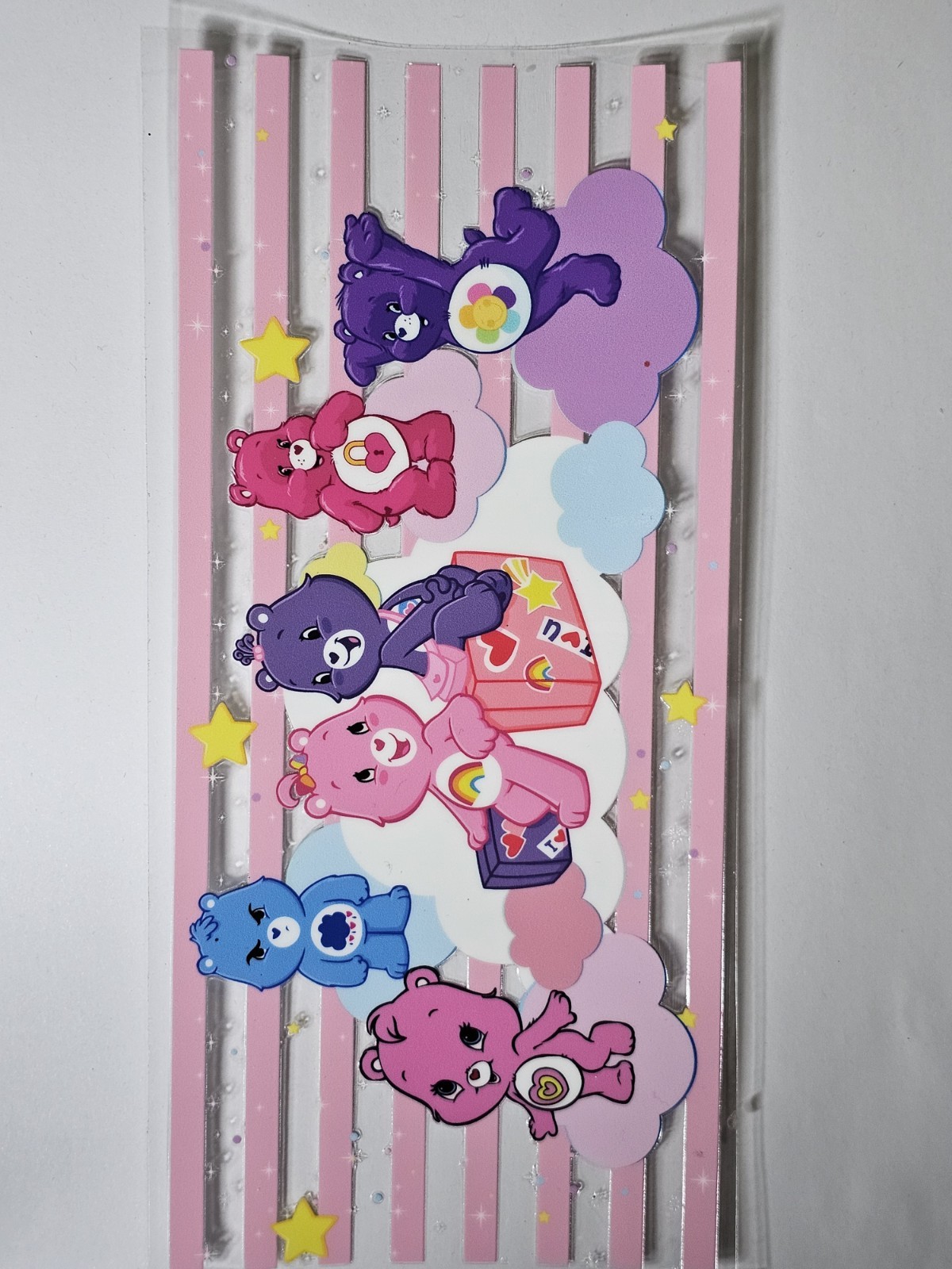 Care Bears UV DTF Transfer Sticker Wrap Tumbler UVDTF BUY 10+ GET COMBINED SHIP