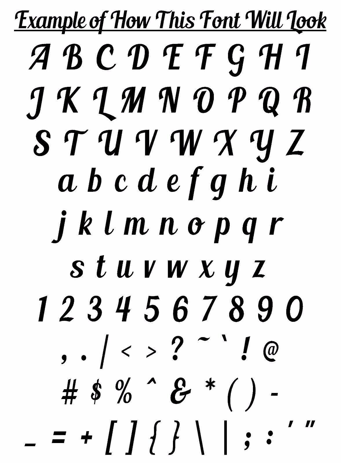 YOUR TEXT Vinyl Decal Sticker Car Window Bumper CUSTOM Personalized Lettering