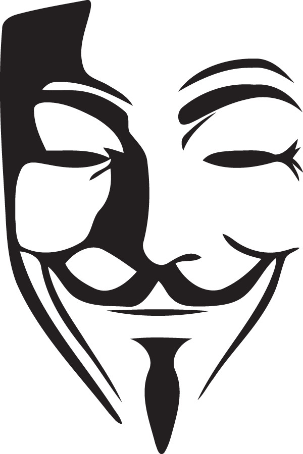 Anonymous Mask Made in USA Multiple colors