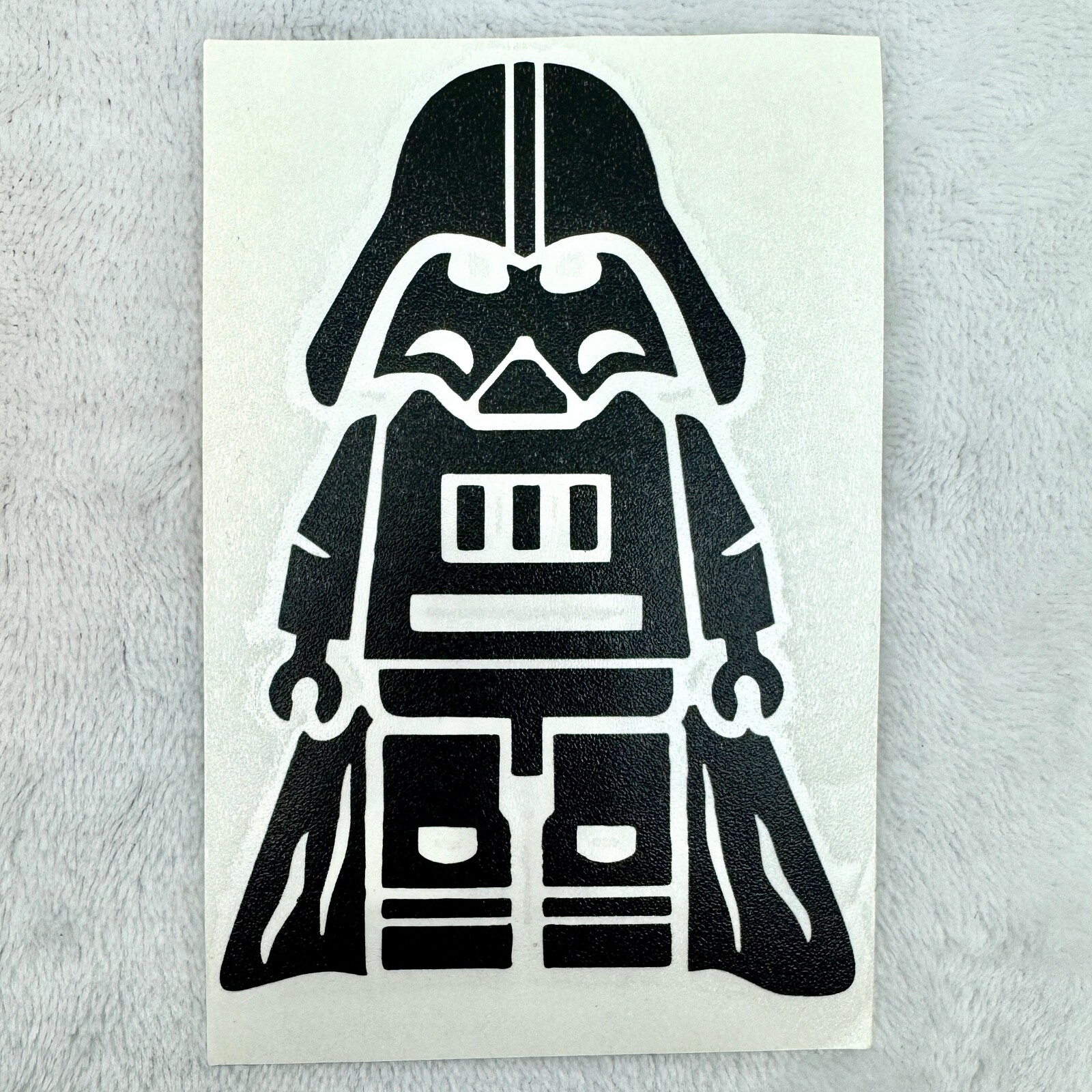 Star Wars LEGO Darth Vader 5" Vinyl Car Decal Black