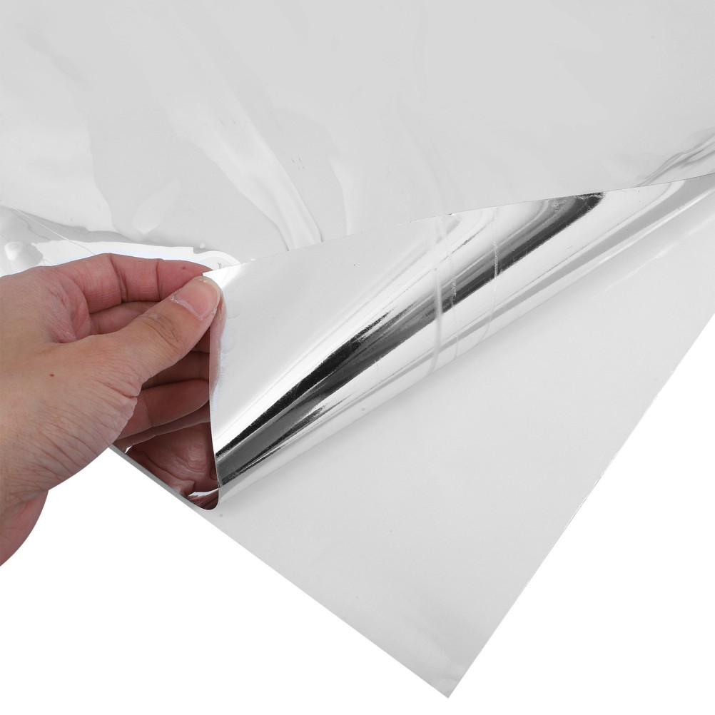 Adhesive Mirror Self Mirrors Sheets Peel and Stick Reflective Decor