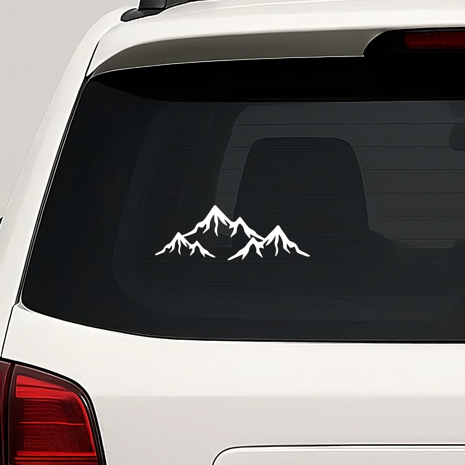 Mountain Range Vinyl Die Cut Decal Sticker – Scenery Hiking Travel Landscape