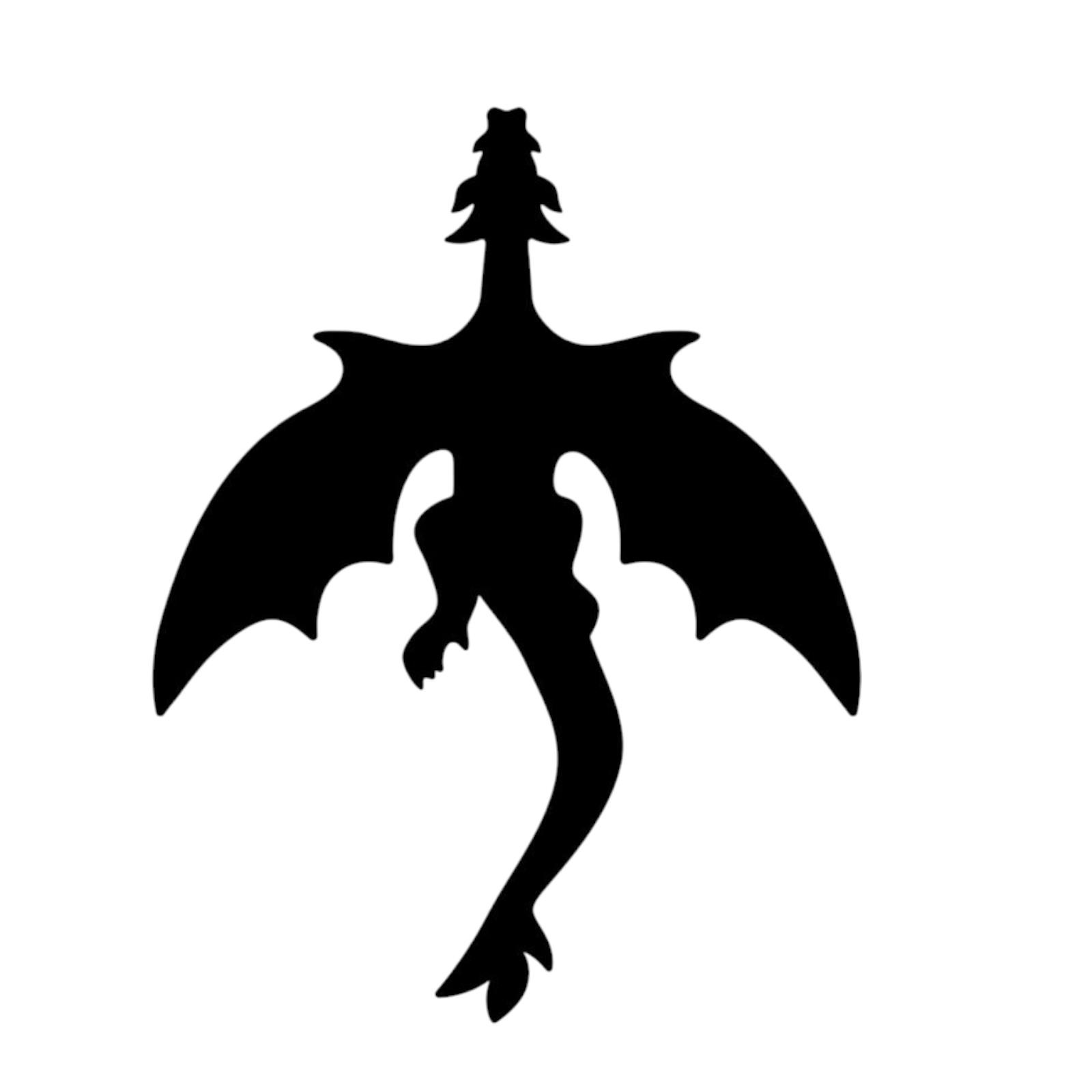 Flying Dragon Vinyl Decal Sticker -Multiple Colors & Sizes- FREE SHIPPING