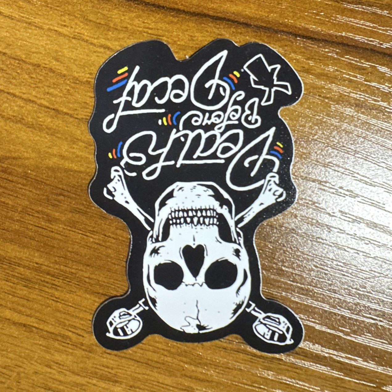 Dutch Bros Death Before Decaf Sticker